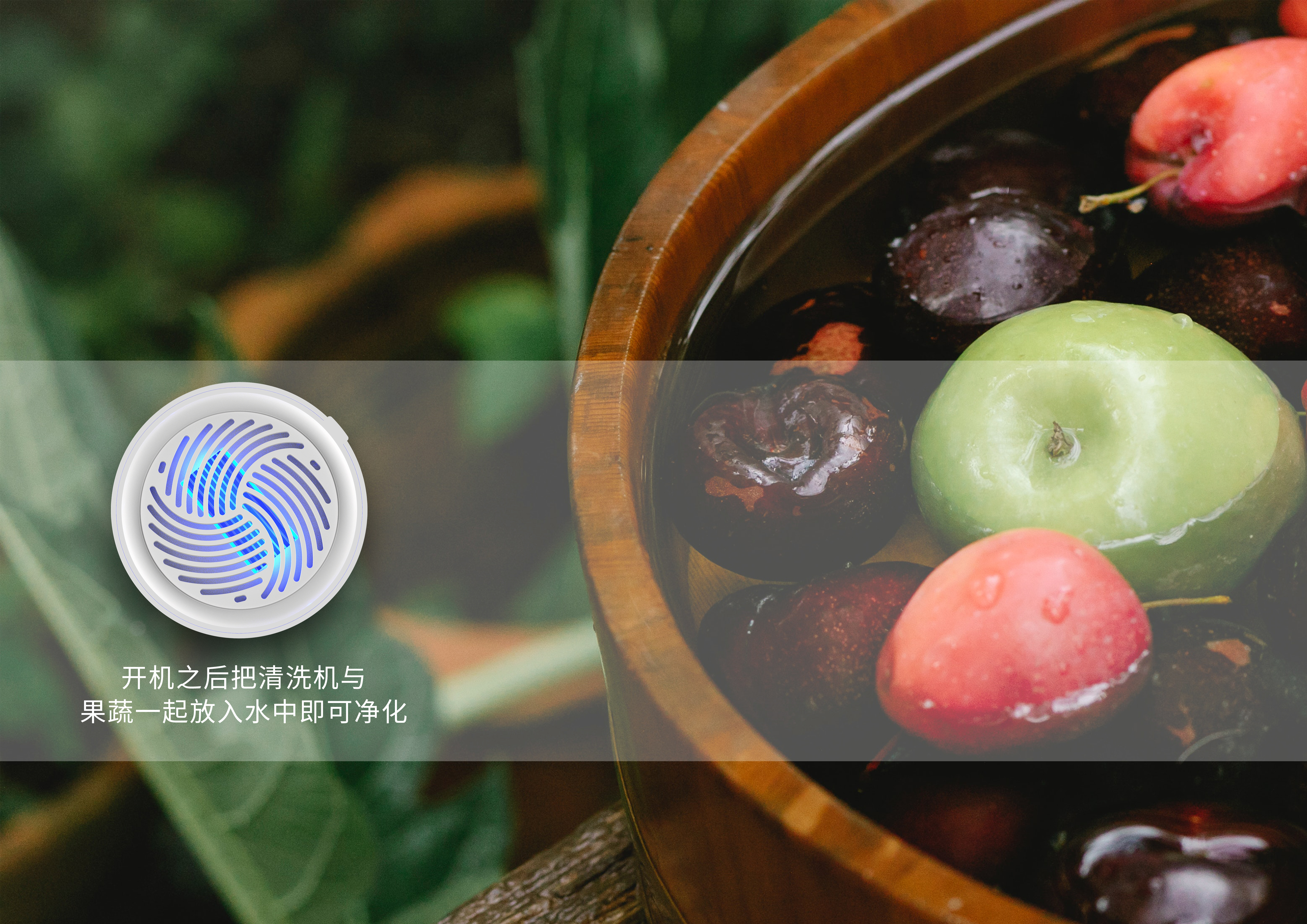 industrial design，Vegetable washing machine，Purifier，Fruit and vegetable cleaning，