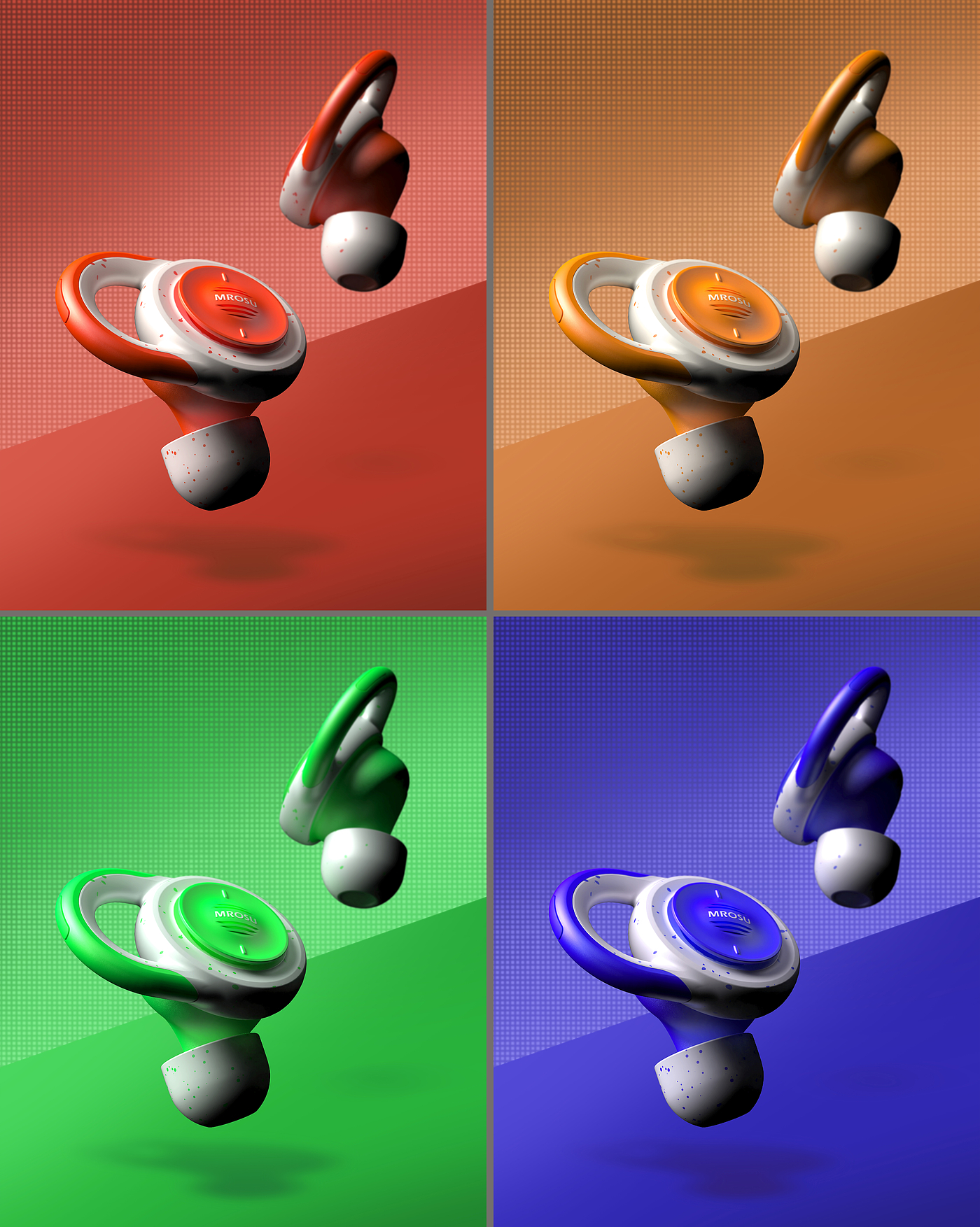 Wireless headset，Bluetooth headset，Simple products，Sports headset，Office products，Intelligent products，In ear headphones，Color design，