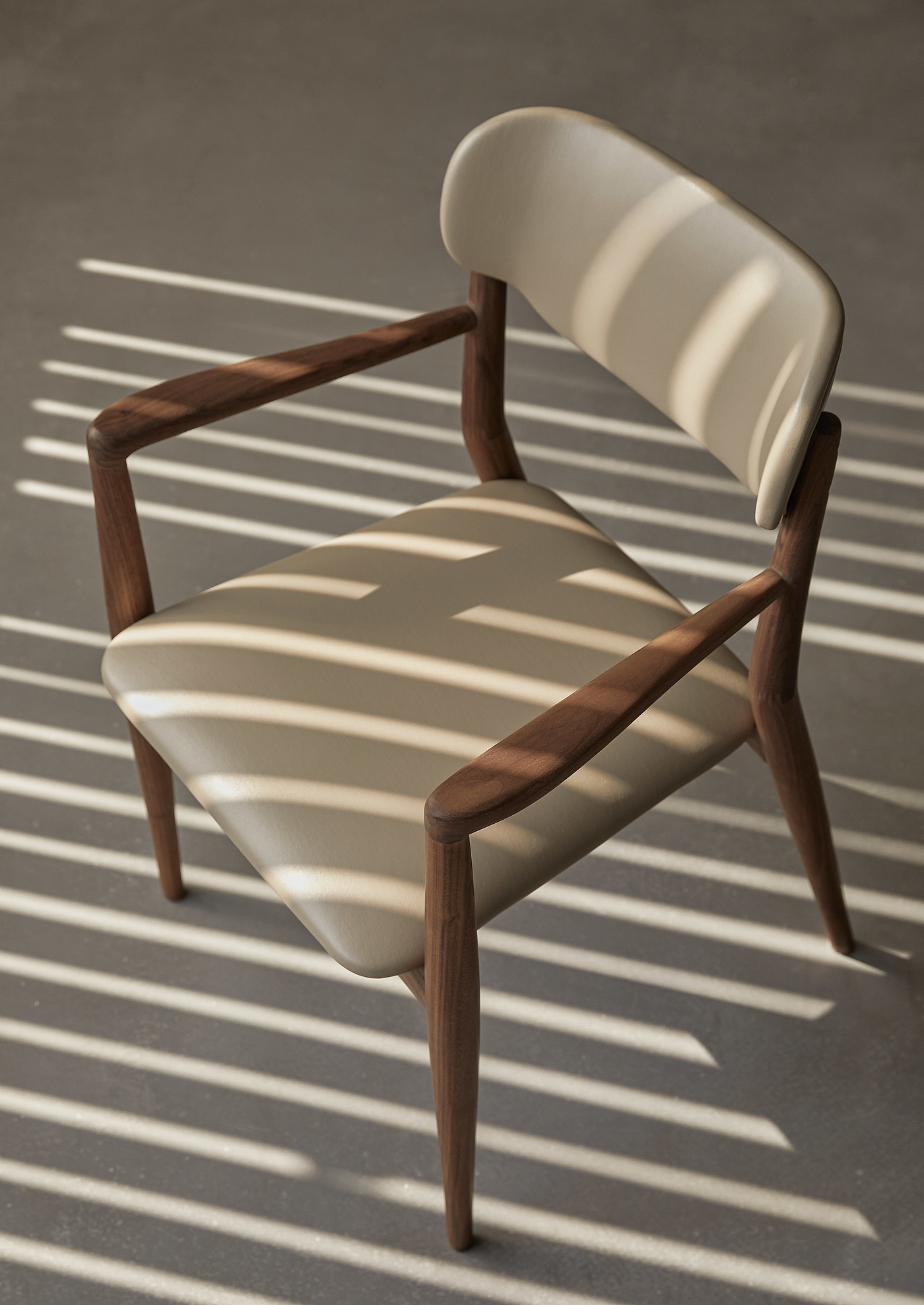 Black walnut furniture，Chair design，Solid wood furniture，