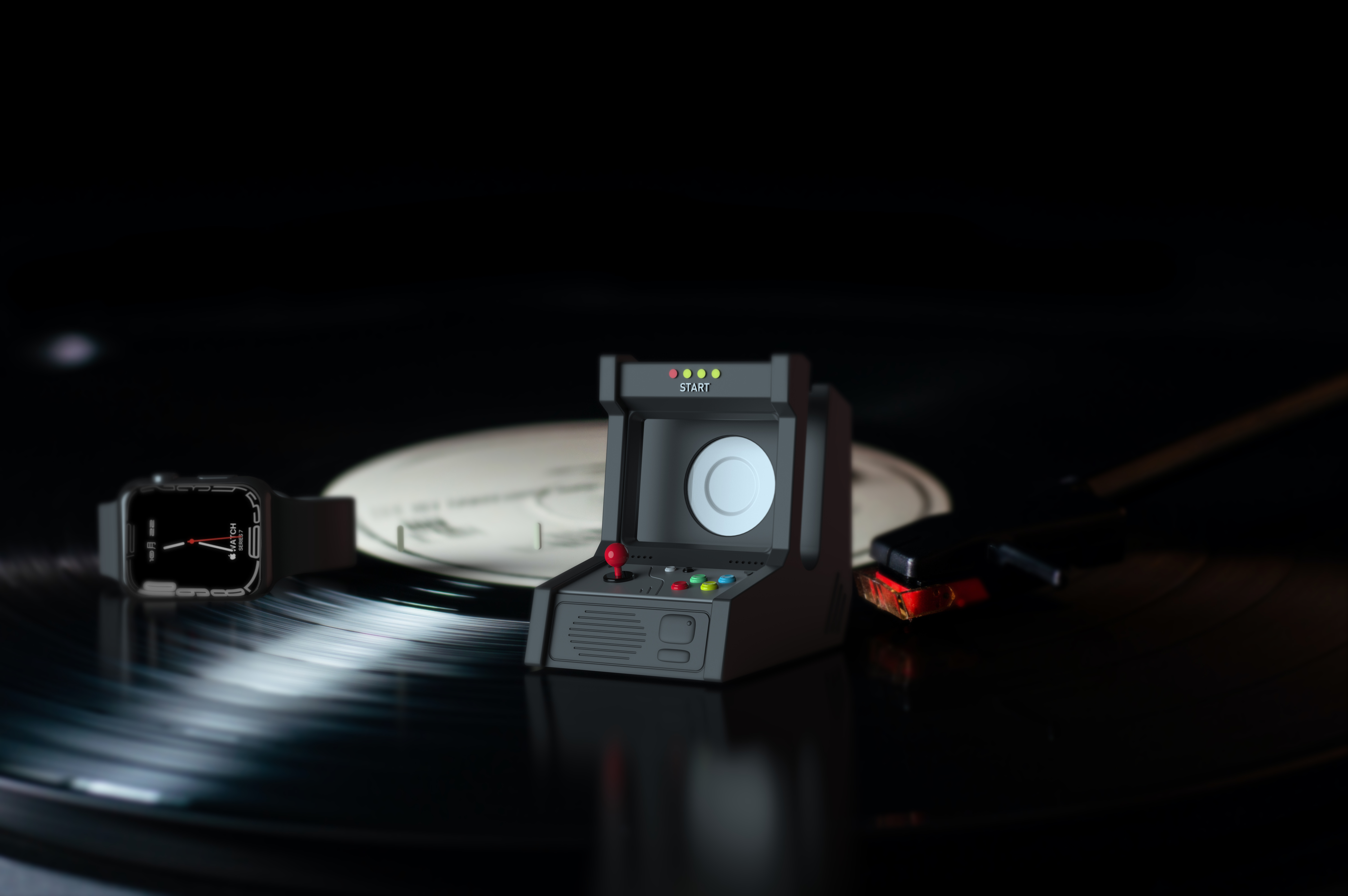 Apple，Charger，Charging base，Retro，