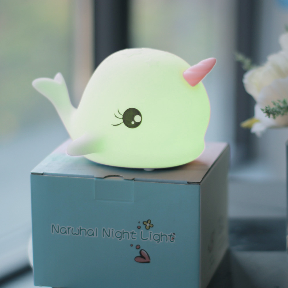 Silicone night light，Gifts for children and girlfriends，Atmosphere lamp，Sleeping lamp，Get up at night to nurse，