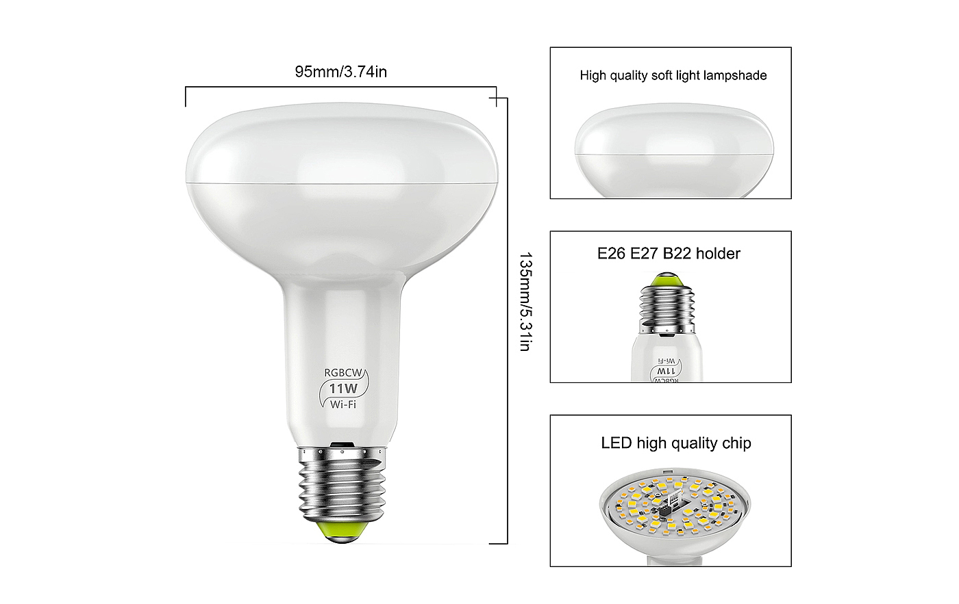 Intelligent bulb，Intelligent lighting，UFO lamp，Intelligent light source，