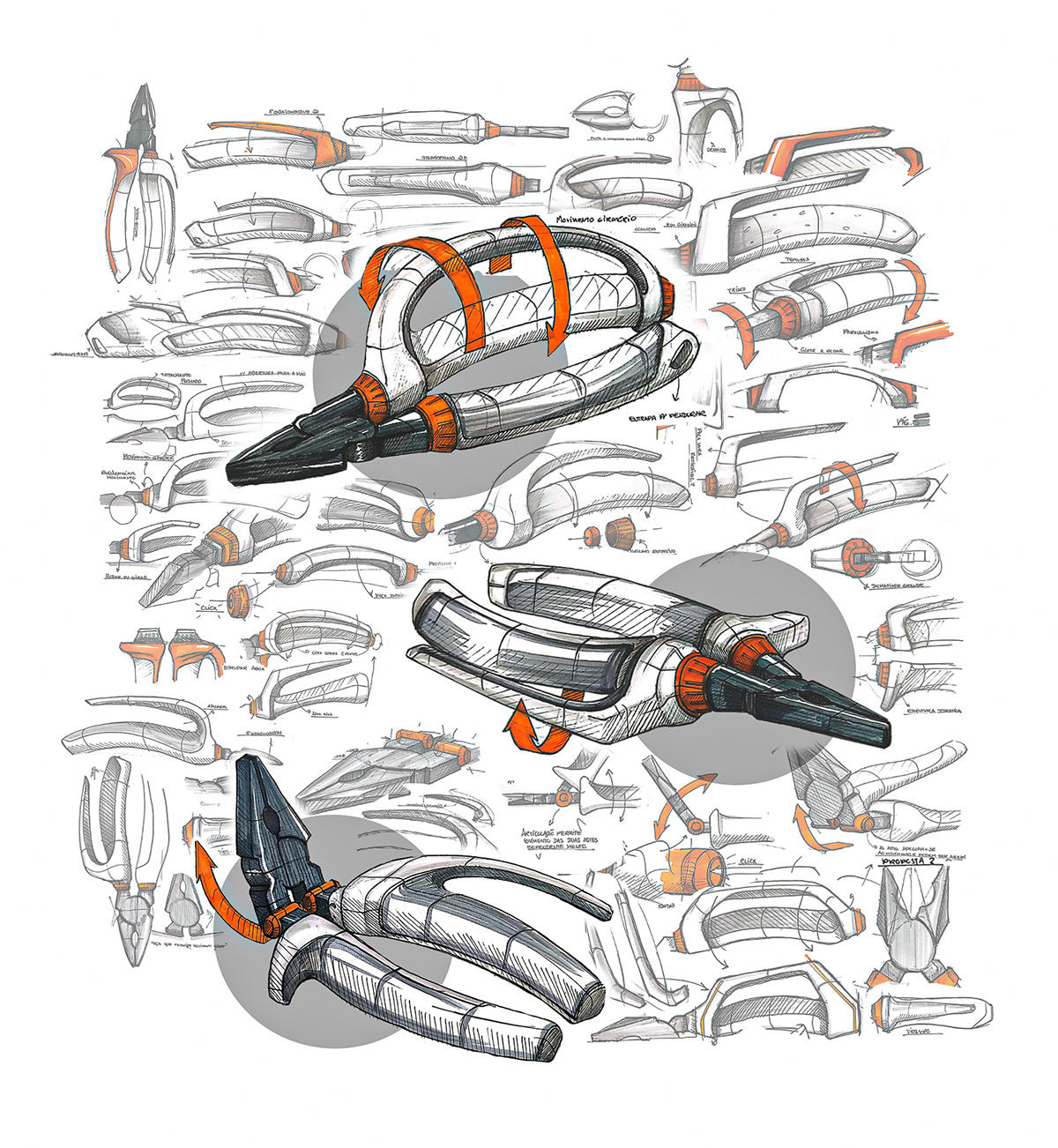 three，product design，tool，Pliers，