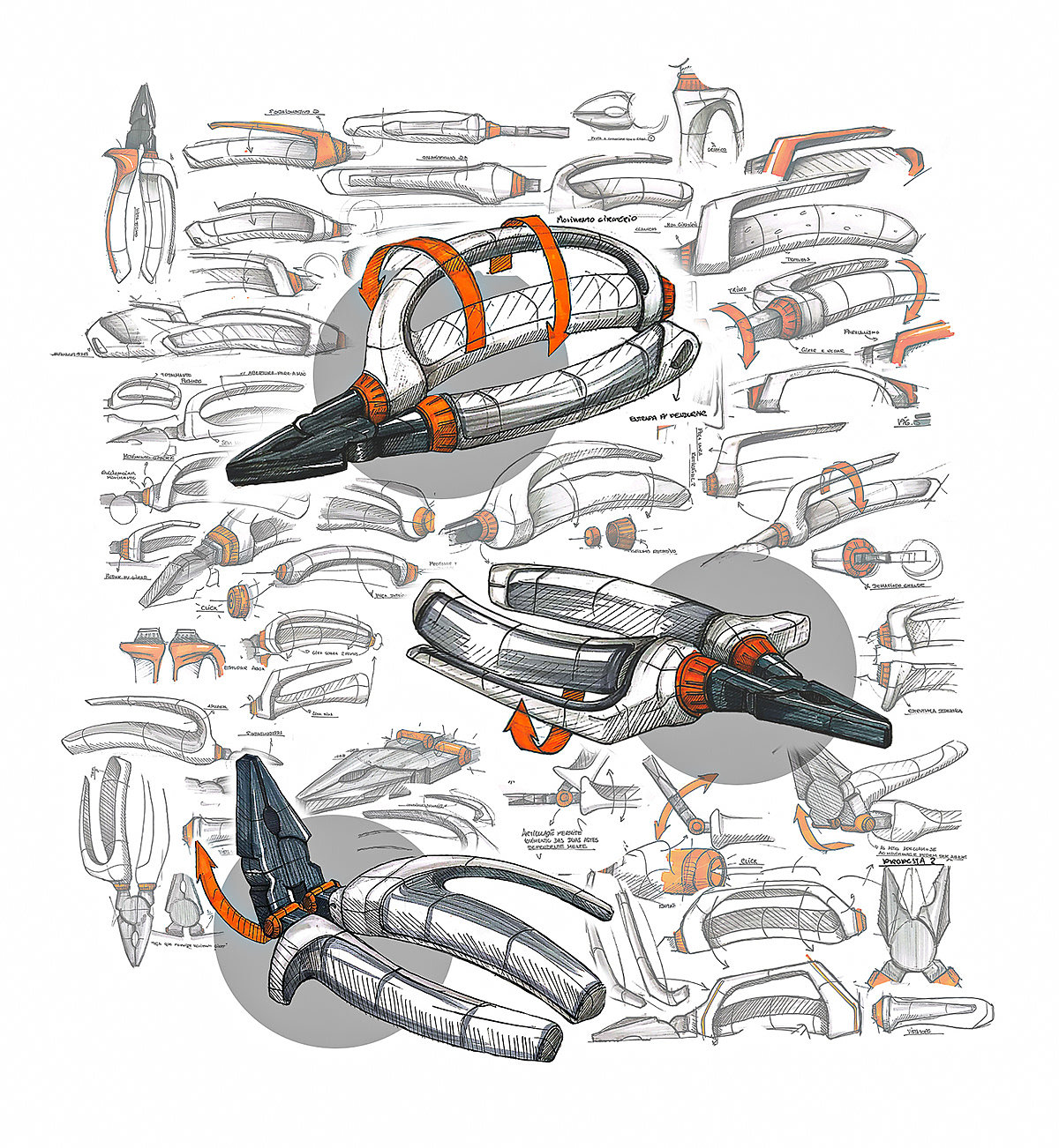 three，product design，tool，Pliers，