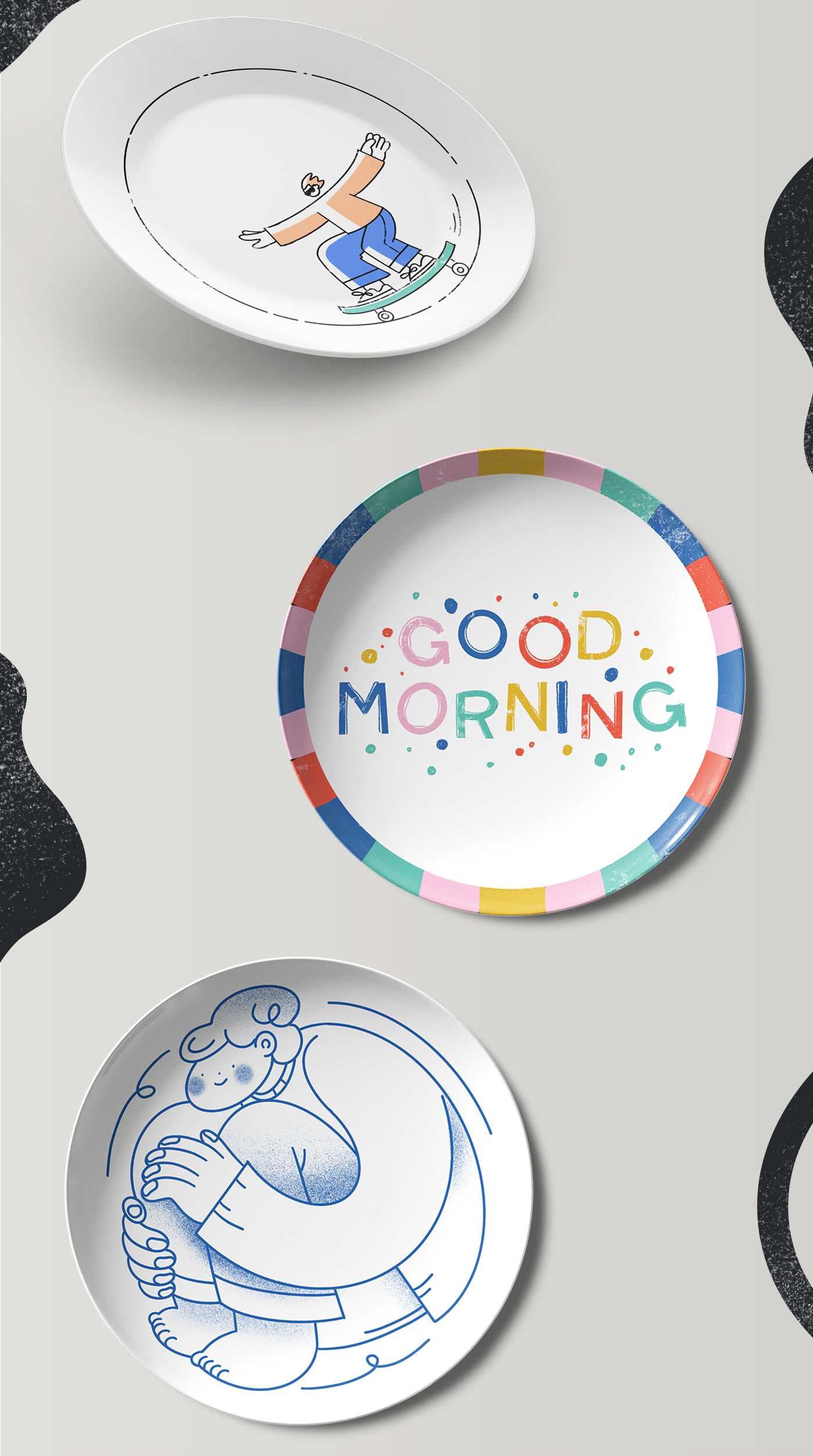 Art，ceramics，tableware，plate，