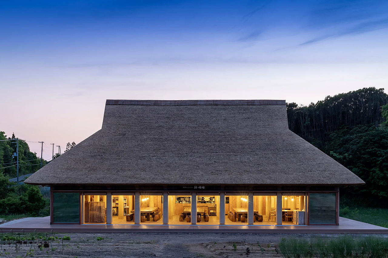 餐厅，日本，建筑设计，原始，