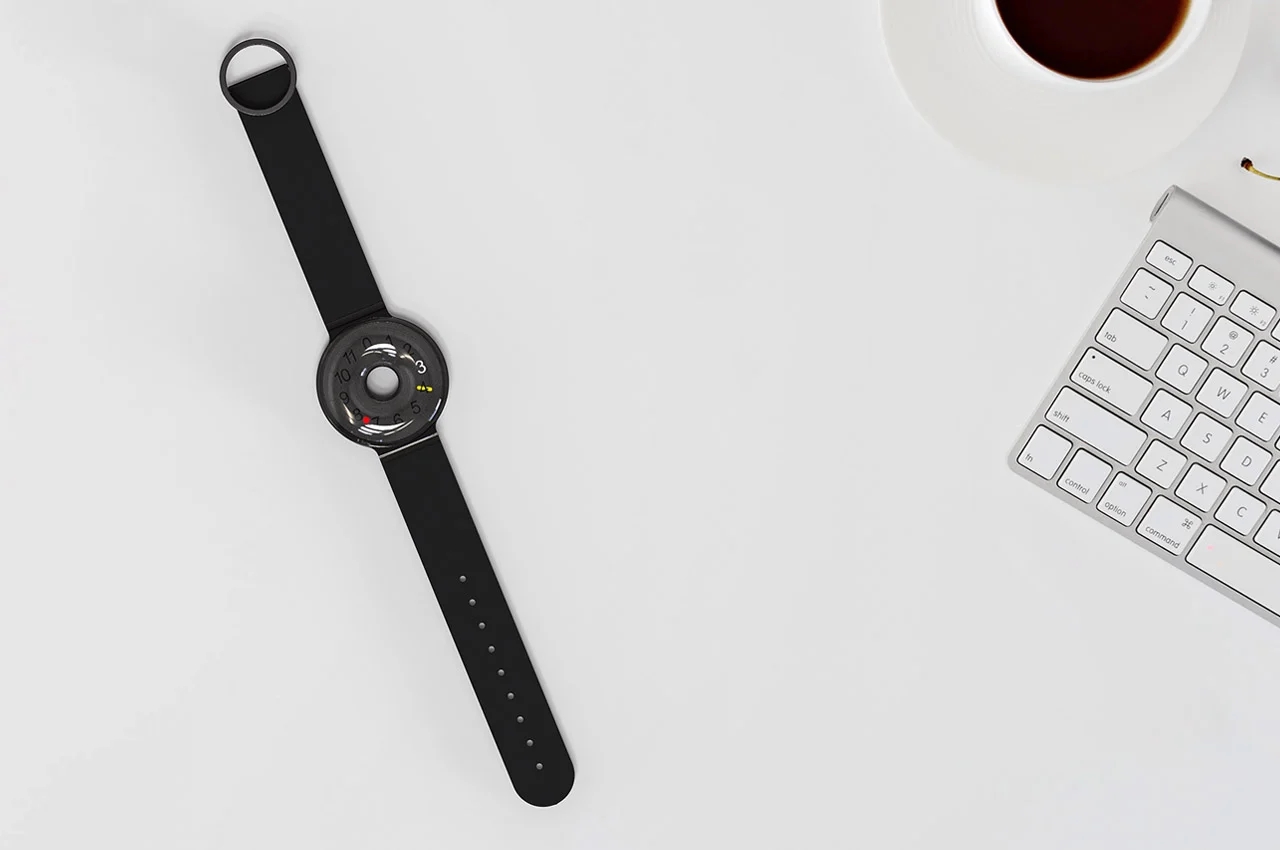 Ani-Digi，Wrist watch，product design，annular，