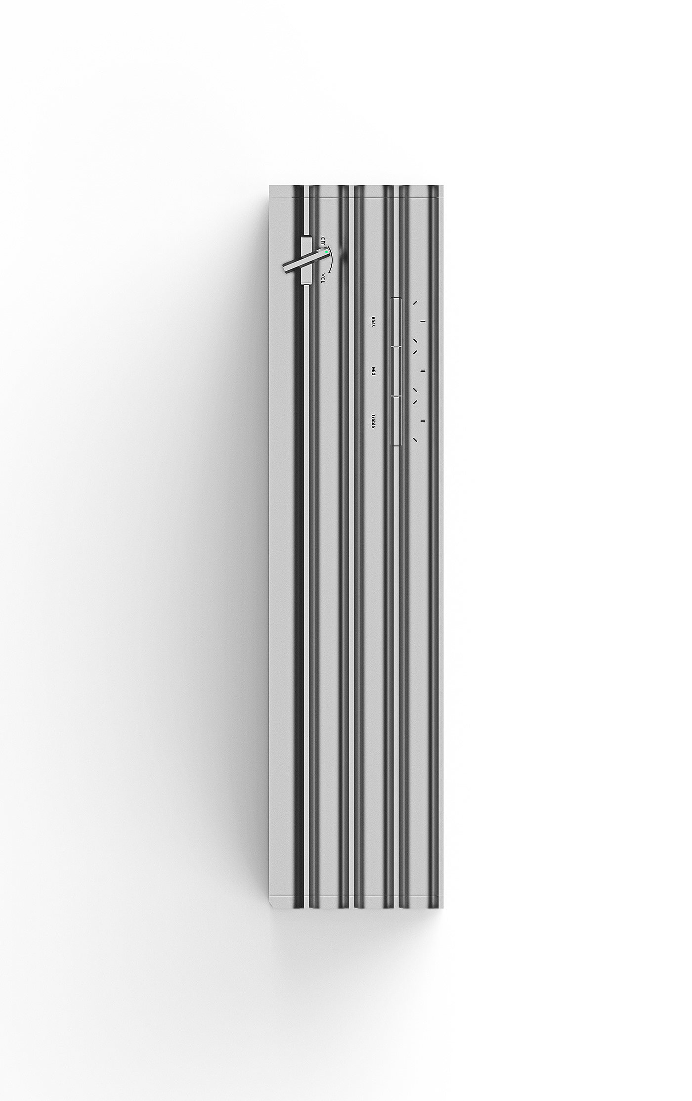 FAKES，Bluetooth speaker，Aluminium products，Bluetooth Speaker ，silver，Desktop storage，