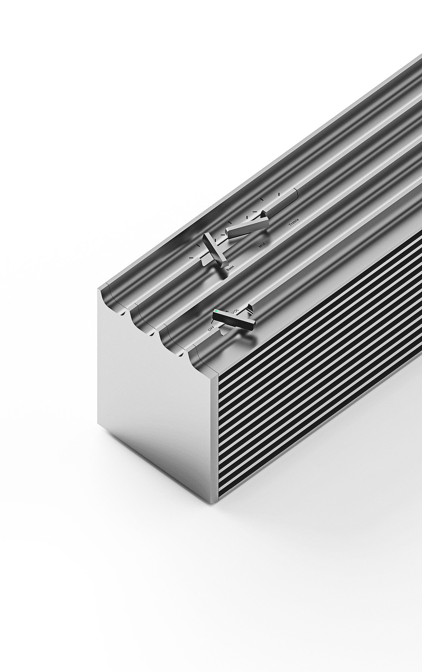 FAKES，Bluetooth speaker，Aluminium products，Bluetooth Speaker ，silver，Desktop storage，