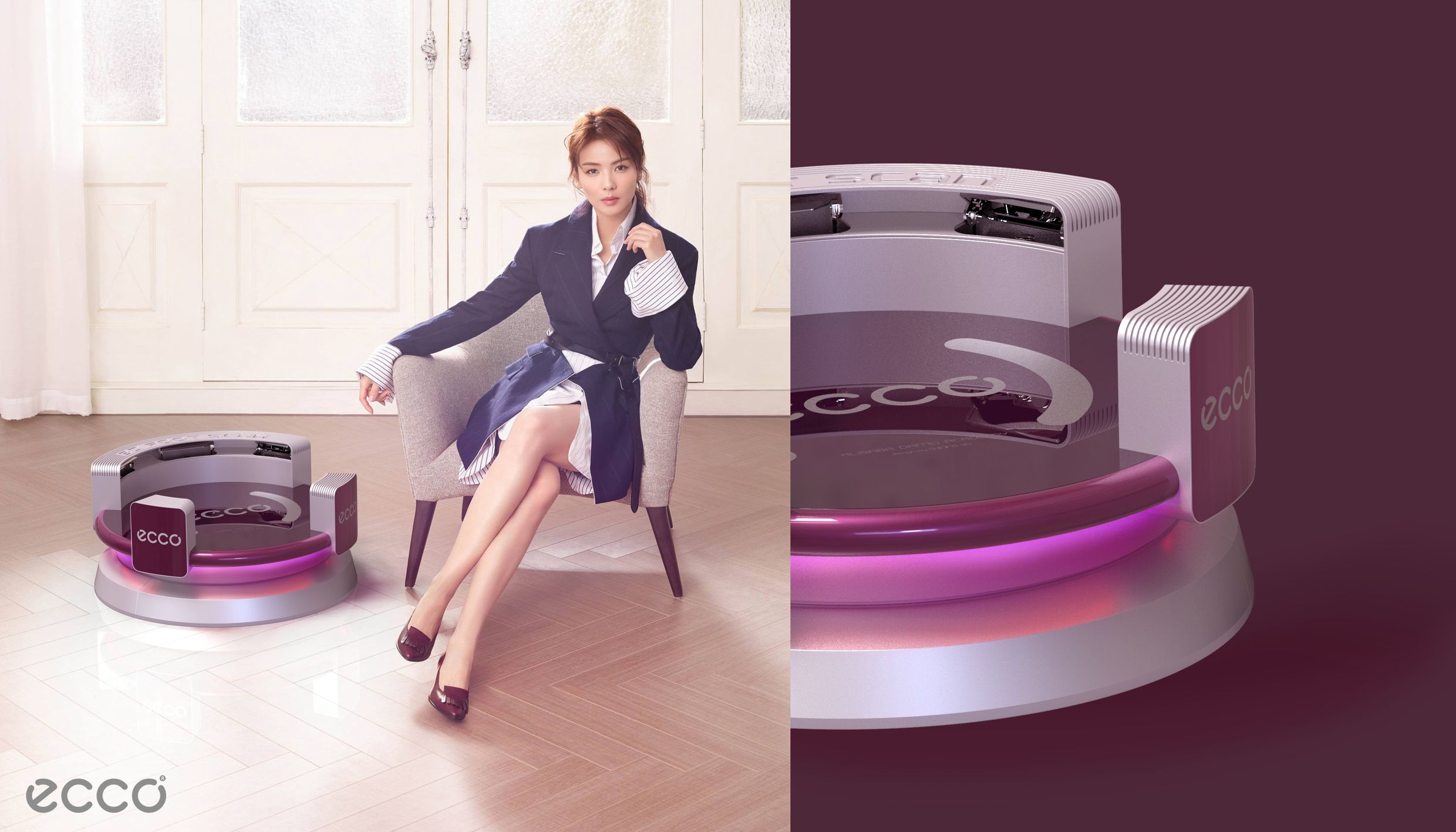 Intelligence · Design · Technology，3D Foot Scan · 3D Scan · Alibaba · Dharma Academy，