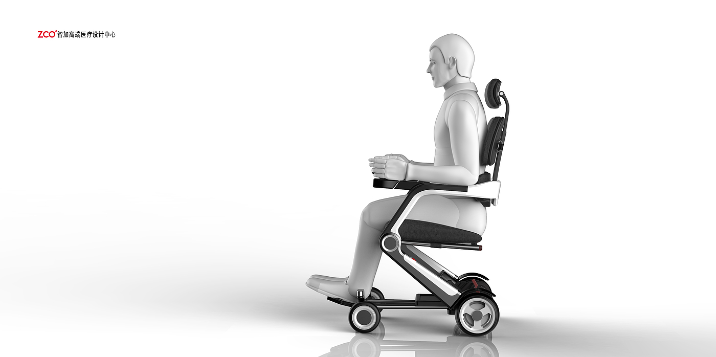 Zhijia design，medical apparatus and instruments，medical care，Portable，Electric，wheelchair，