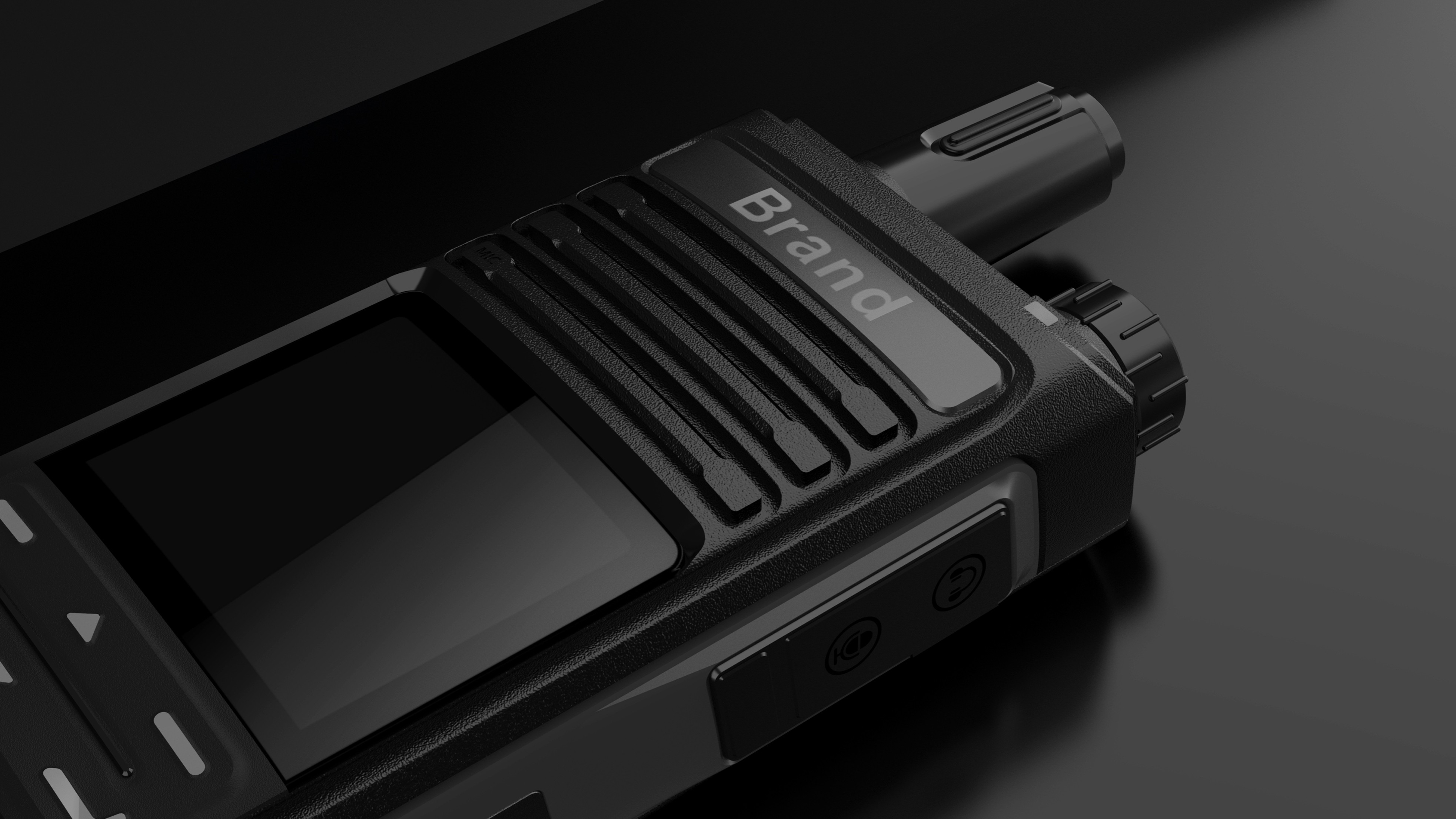 walkie-talkie，Industrial wind，texture，