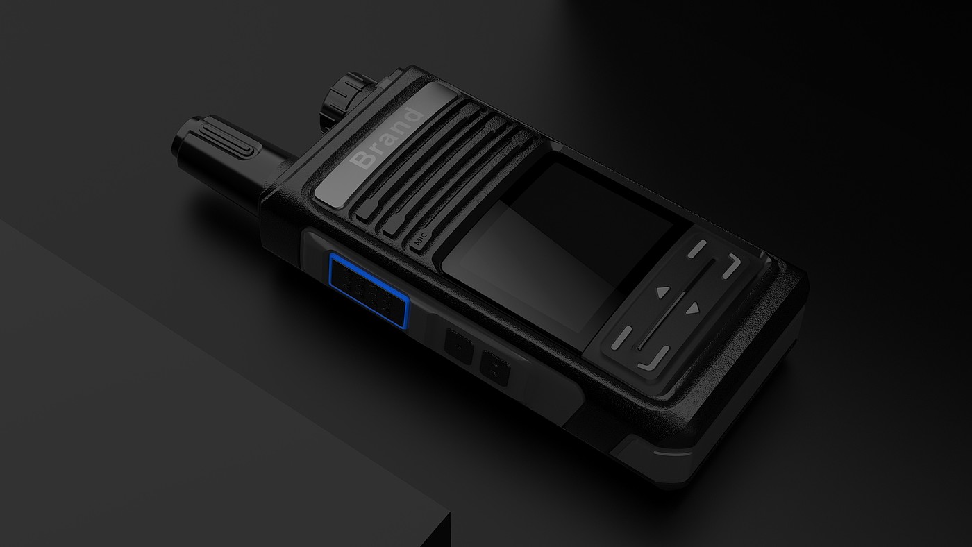 walkie-talkie，Industrial wind，texture，