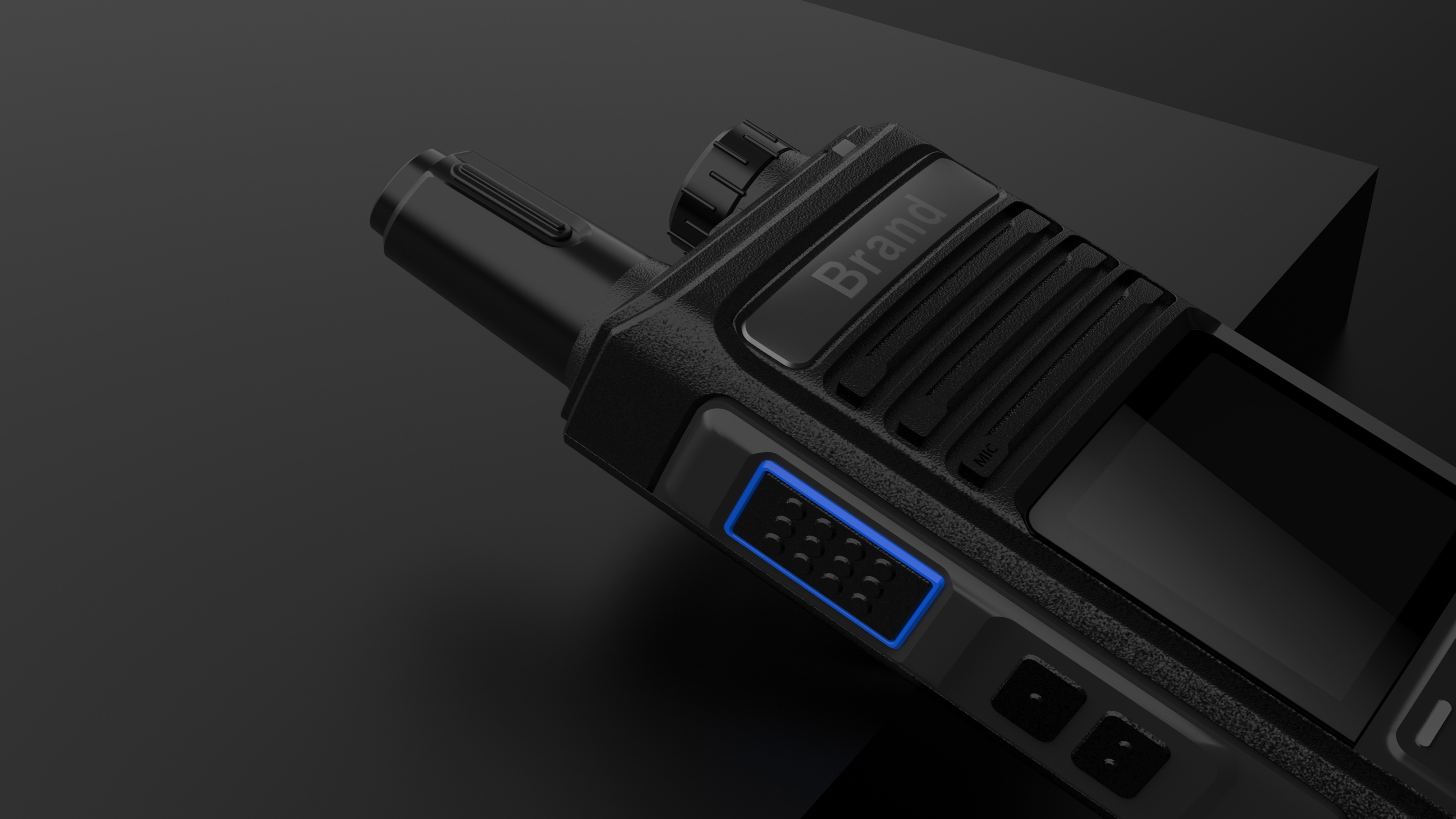 walkie-talkie，Industrial wind，texture，