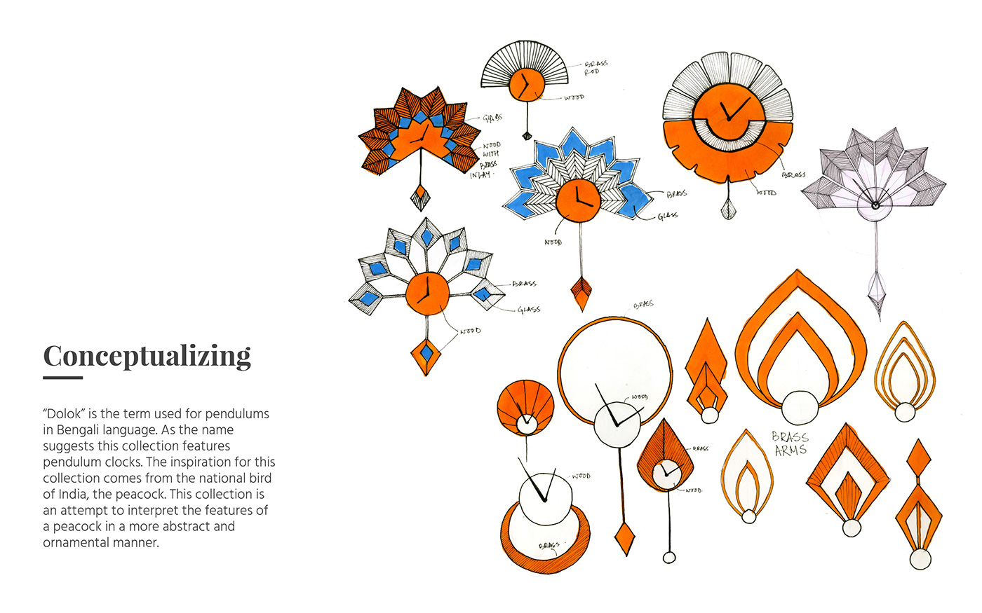 clocks and watches，sense of modernity，Simplicity，originality，manuscript，