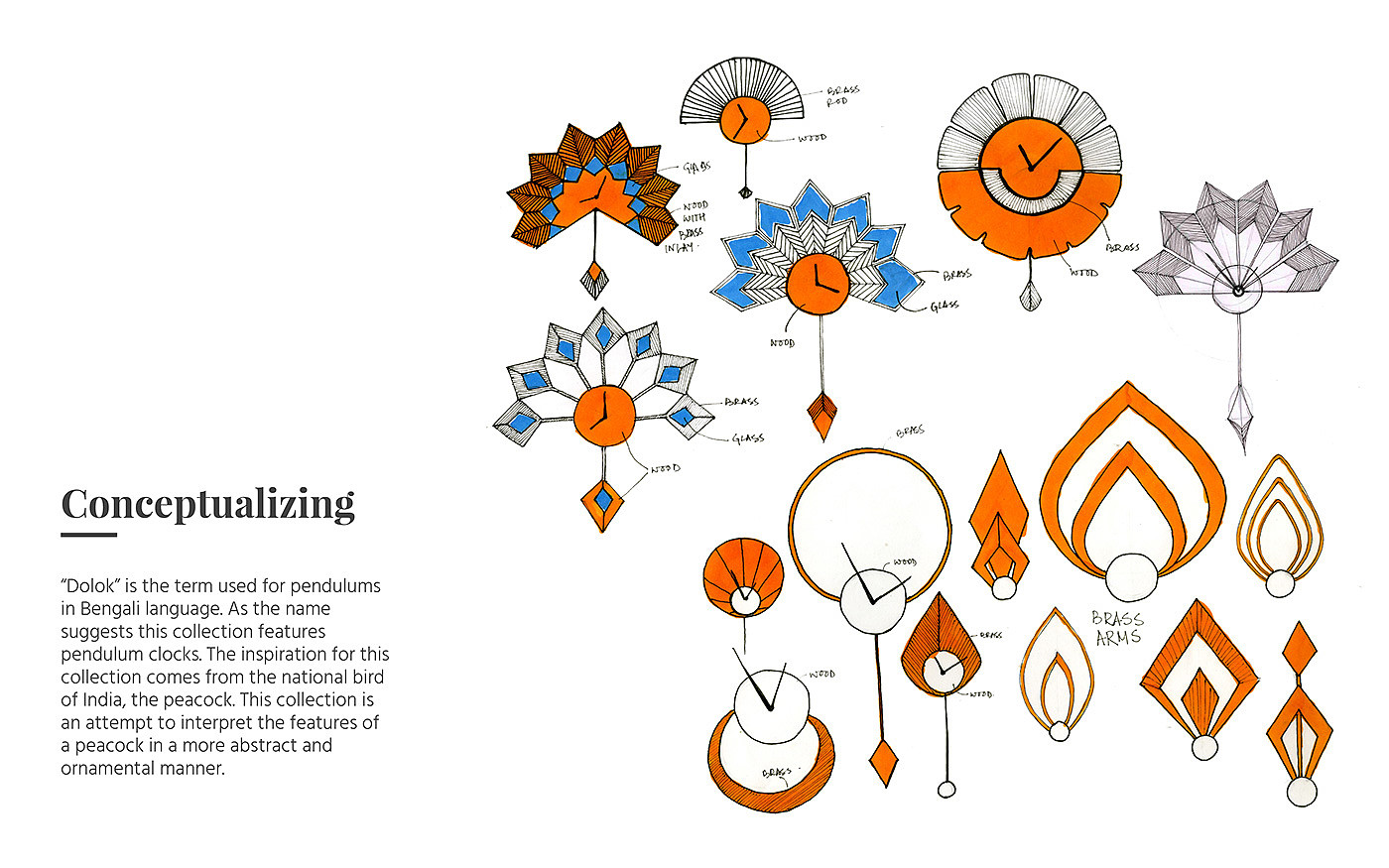 clocks and watches，sense of modernity，Simplicity，originality，manuscript，