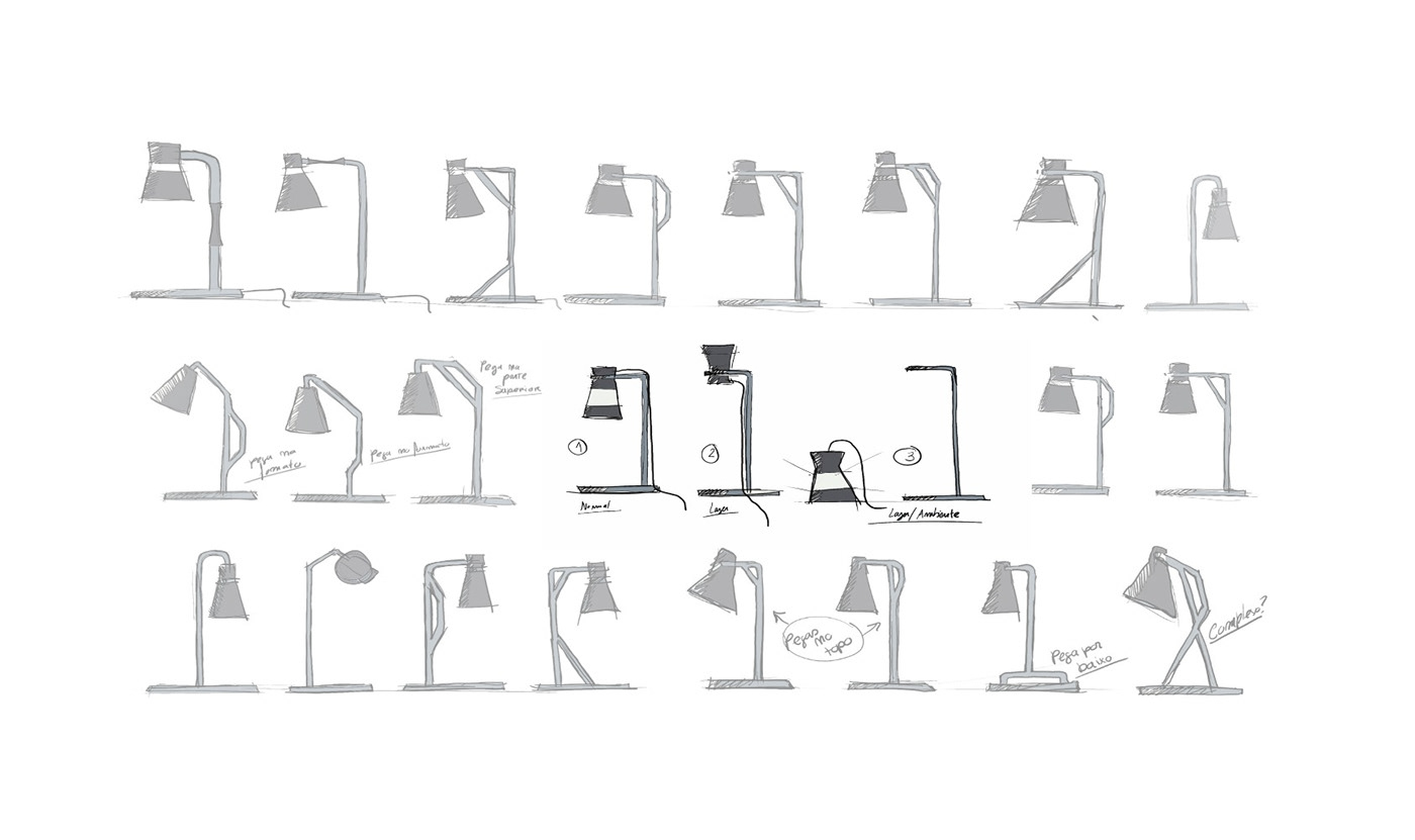 Desk lamp，adaptable，Allow，Indirect lighting，