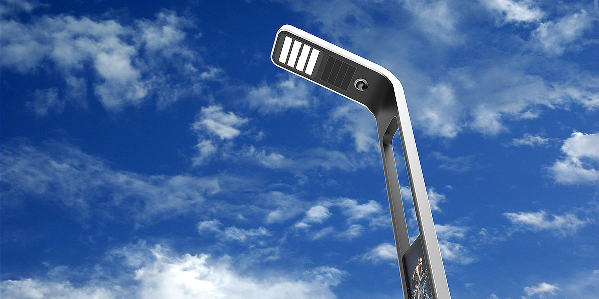 street lamp，