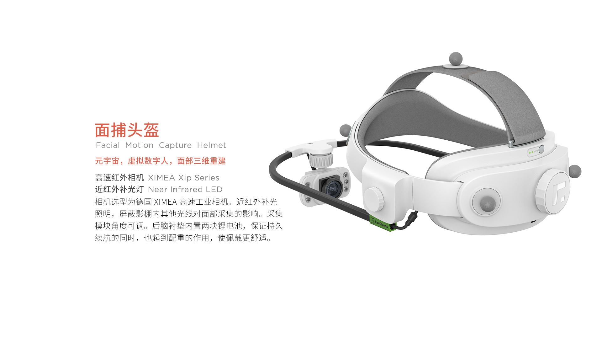 Metaverse，Digital human face capture，CCTV shooting project，