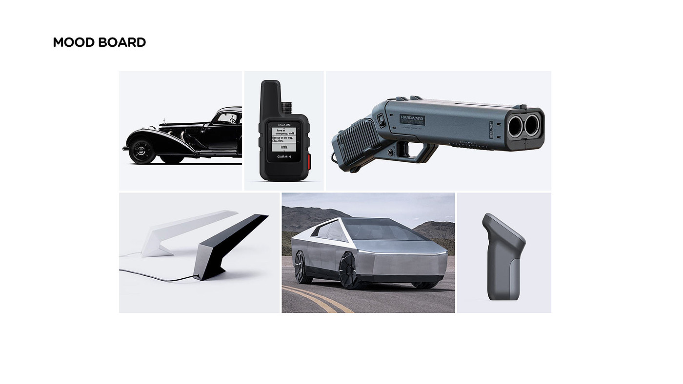 industrial design，Police equipment，Handheld device，