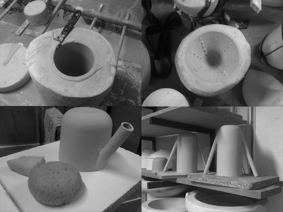 product design，white，woodiness，ceramics，coffee service，Coffee Drip Set，