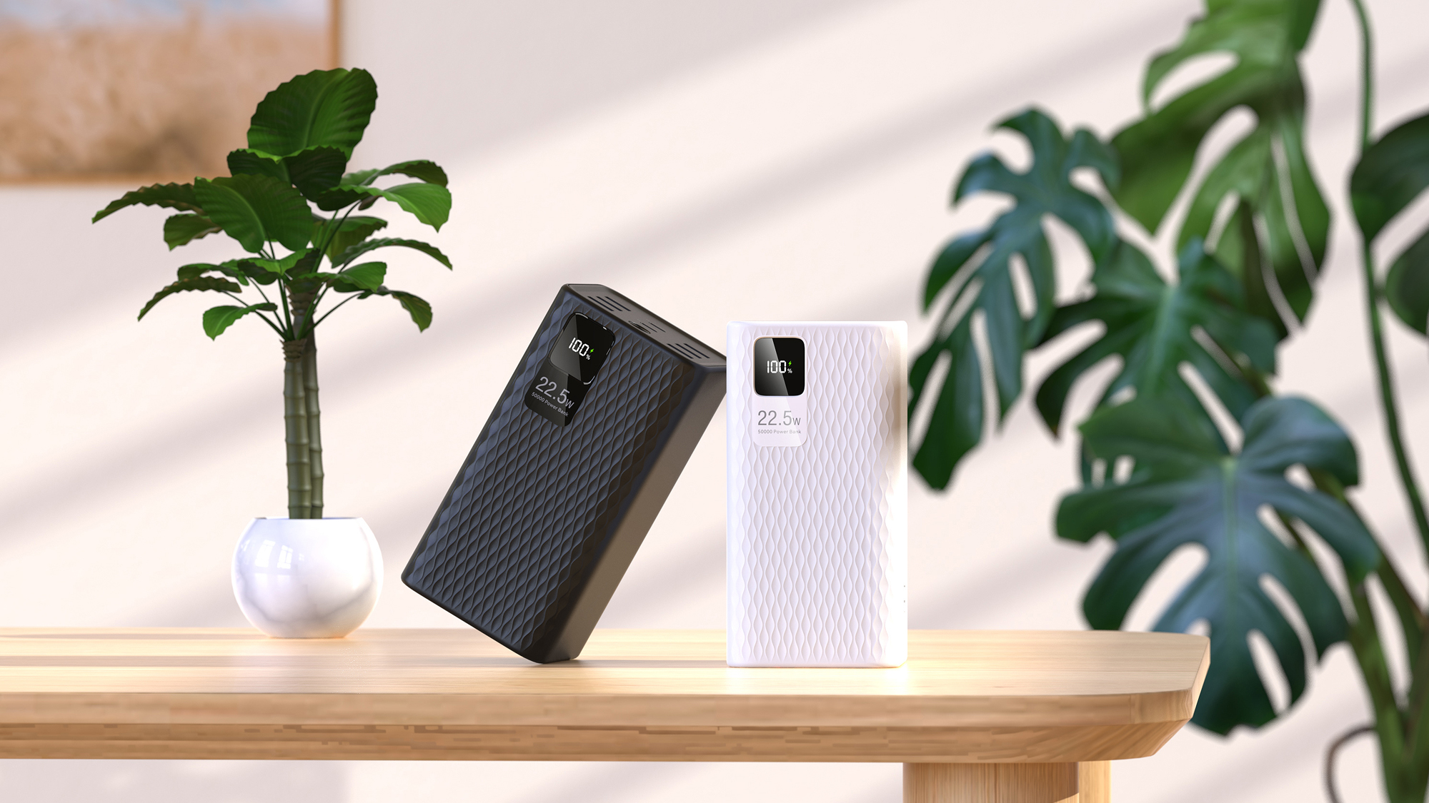 portable source，portable battery，high-capacity，Fast charging，22.5w，Multi port，50000，mA，