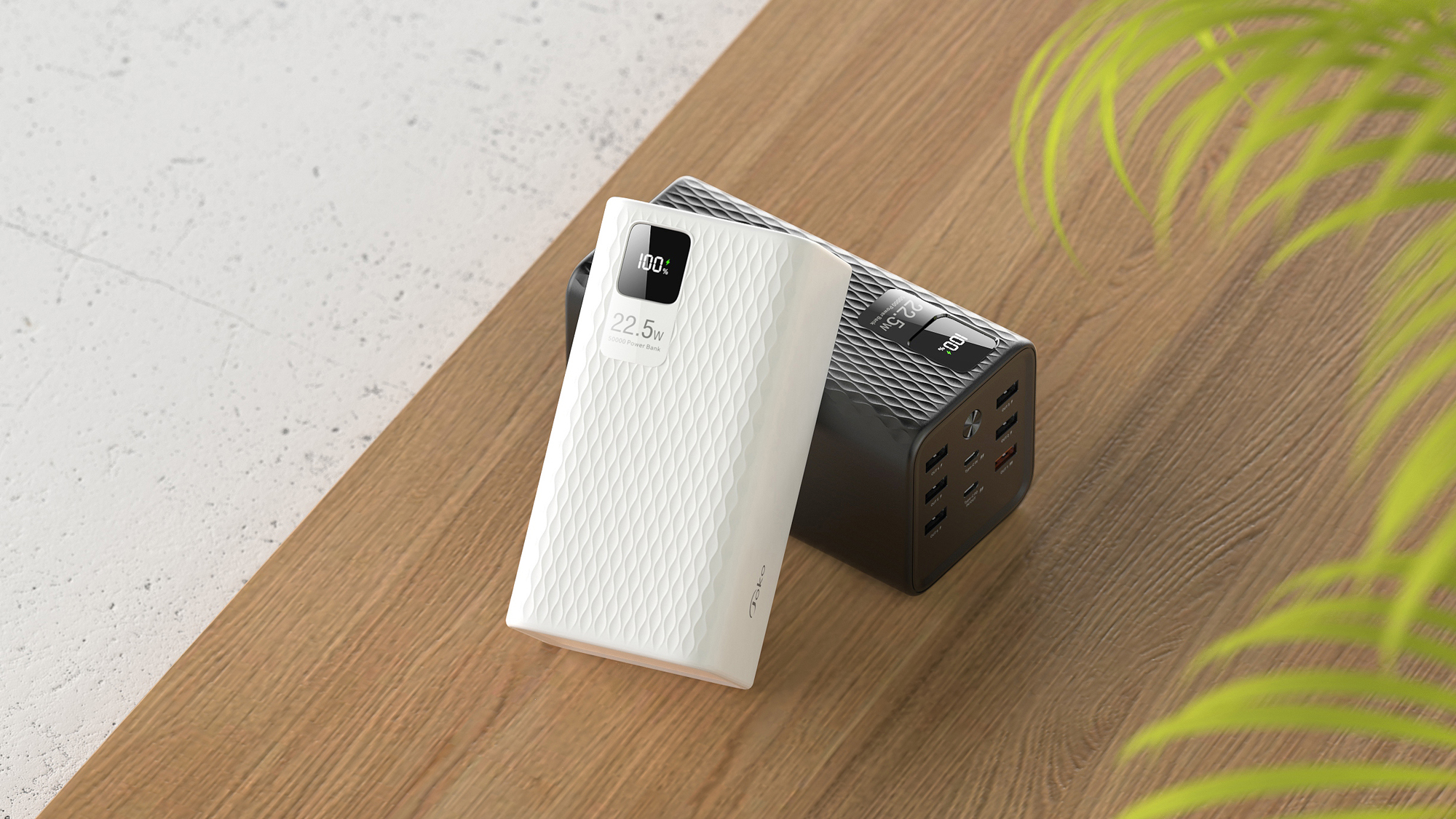 portable source，portable battery，high-capacity，Fast charging，22.5w，Multi port，50000，mA，