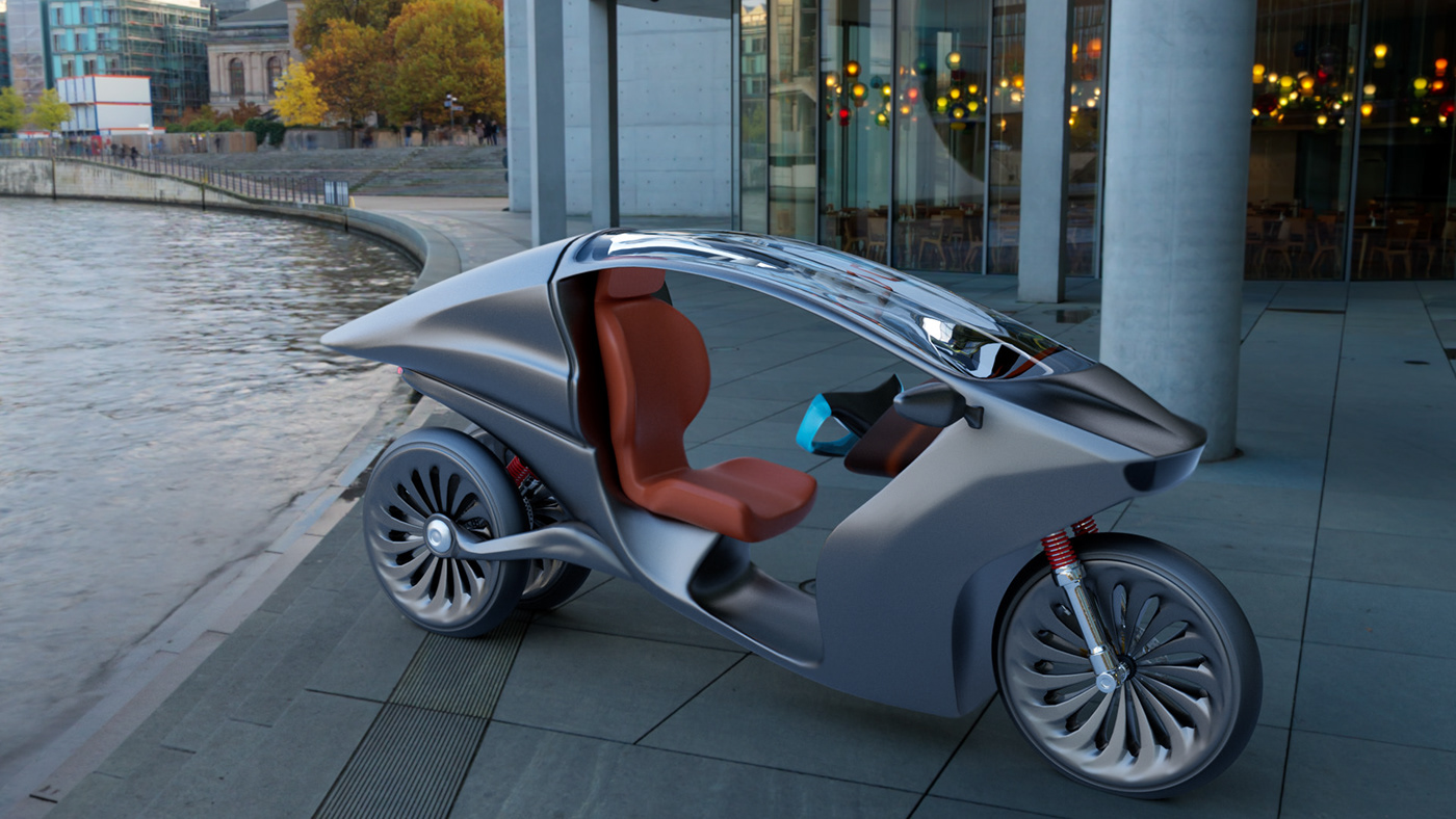 Electric bicycle，product design，3D modeling，industrial design，D VIL，Electric motorcycle，