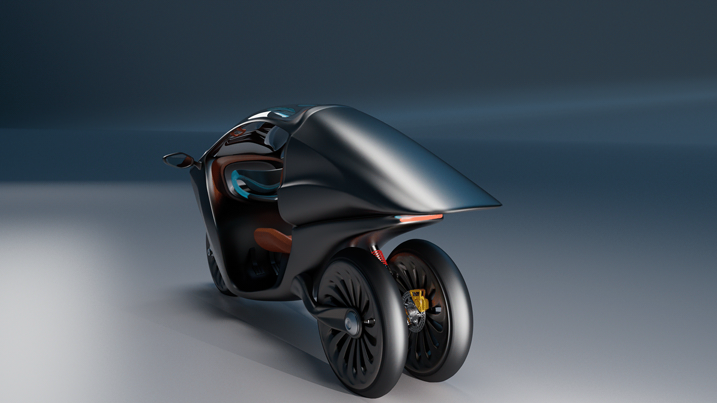 Electric bicycle，product design，3D modeling，industrial design，D VIL，Electric motorcycle，