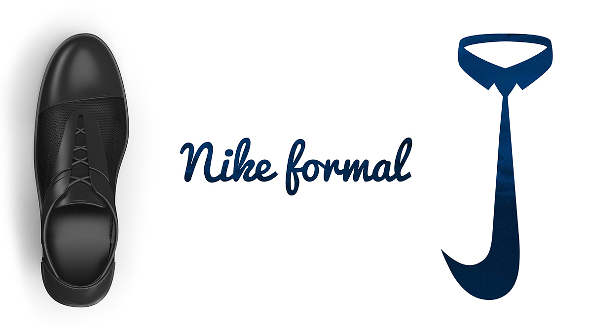 Nike Formal，时尚，黑色，产品设计，