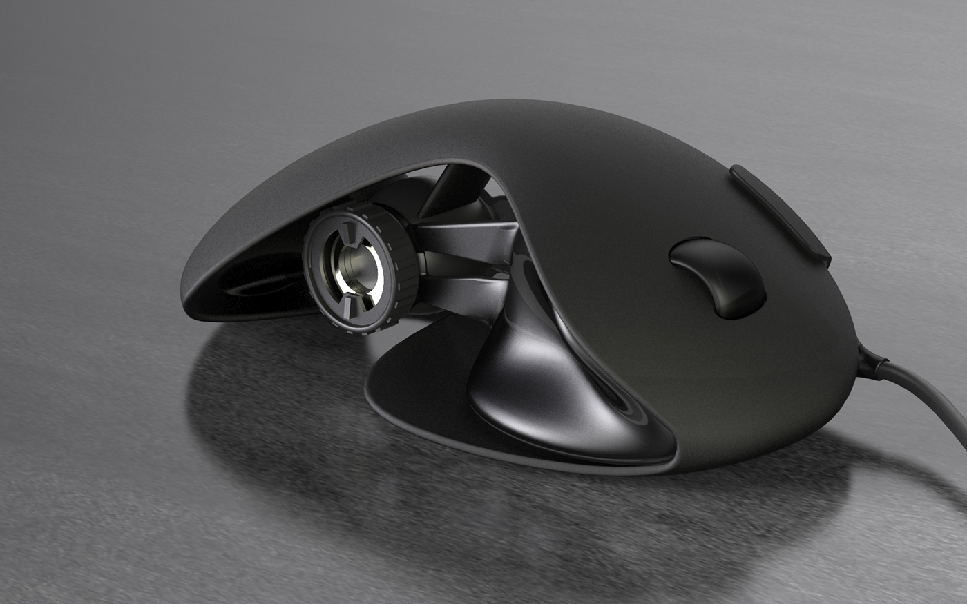black，mouse，modeling，