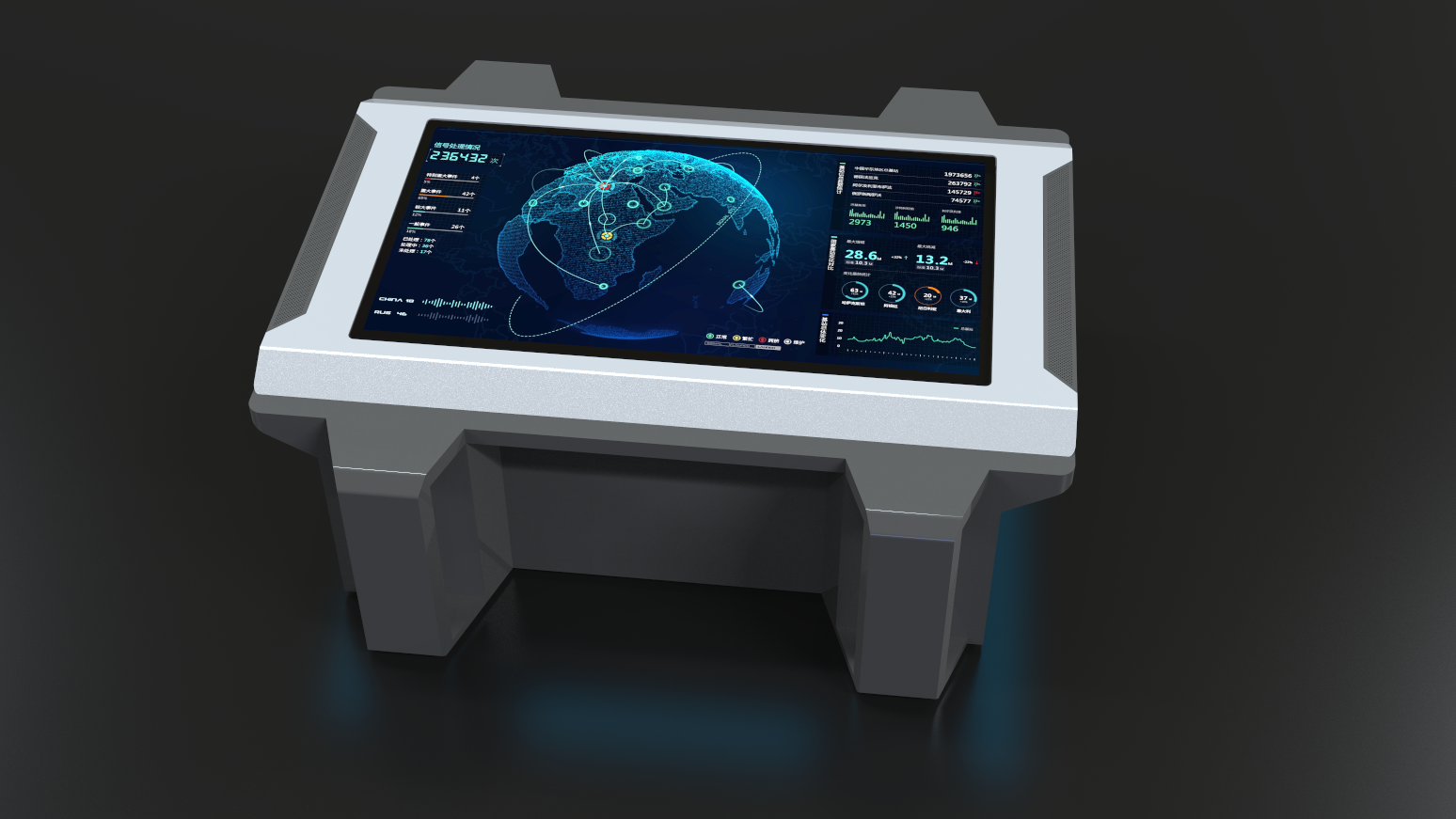 flip table，86 inch flip screen，86 inch sand table mechanical flip，Mechanical flip digital sand table，