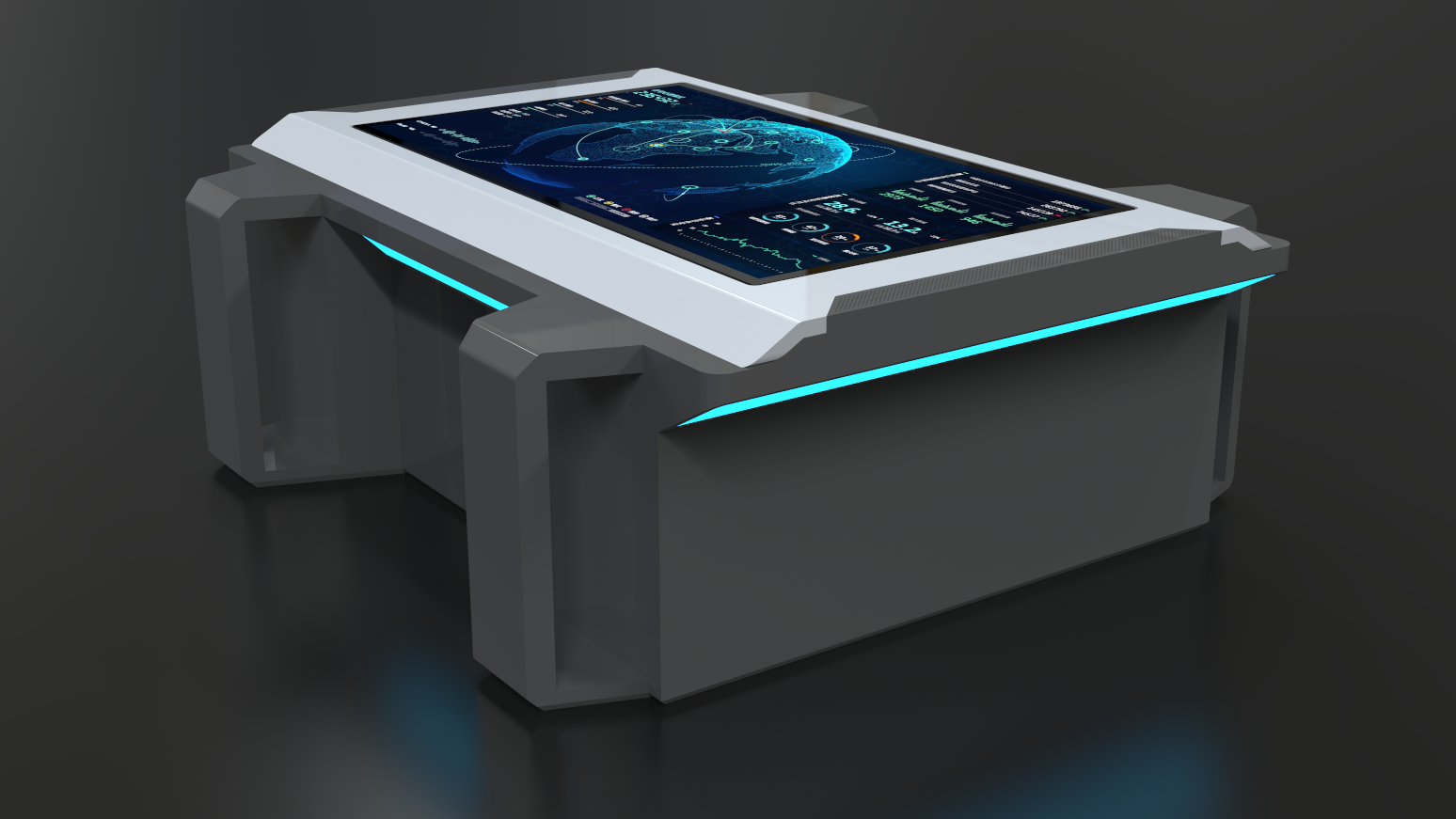 flip table，86 inch flip screen，86 inch sand table mechanical flip，Mechanical flip digital sand table，