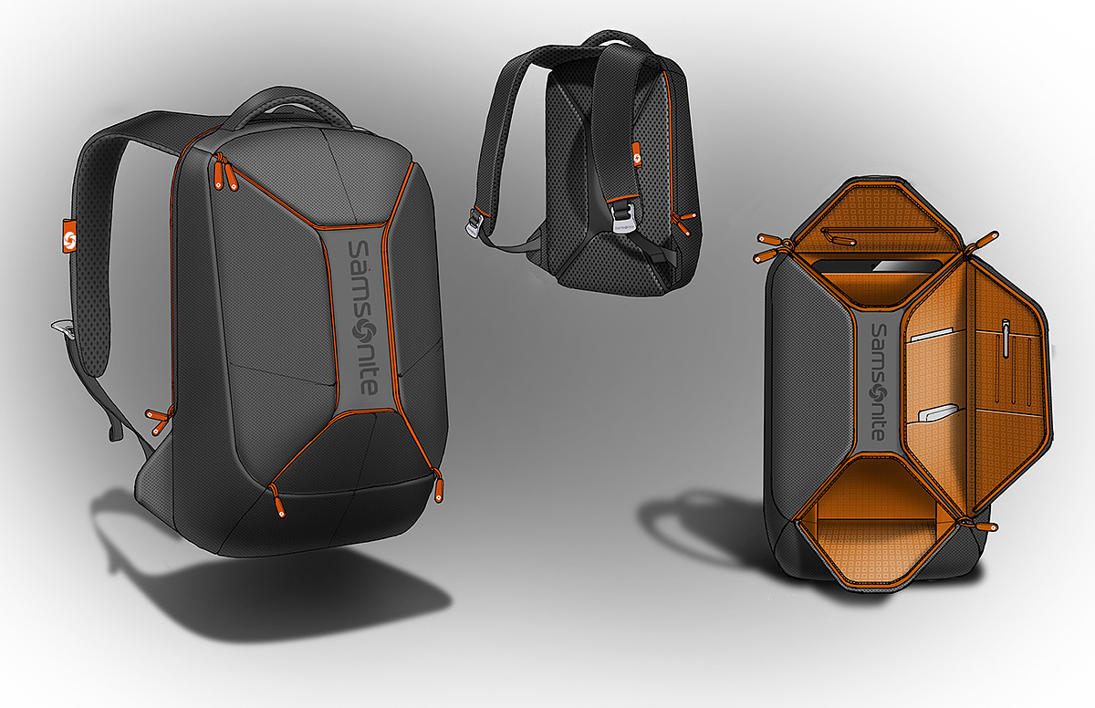 sketch，product design，Electronic apparatus，a bag，