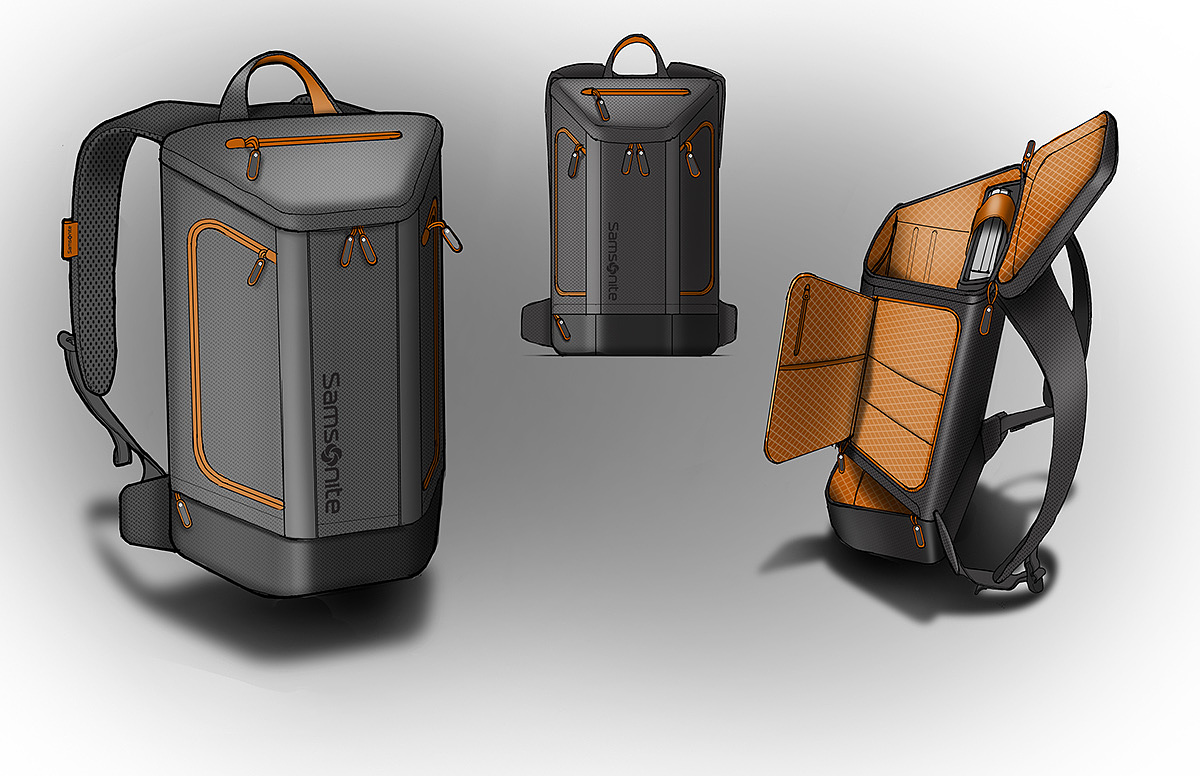 sketch，product design，Electronic apparatus，a bag，