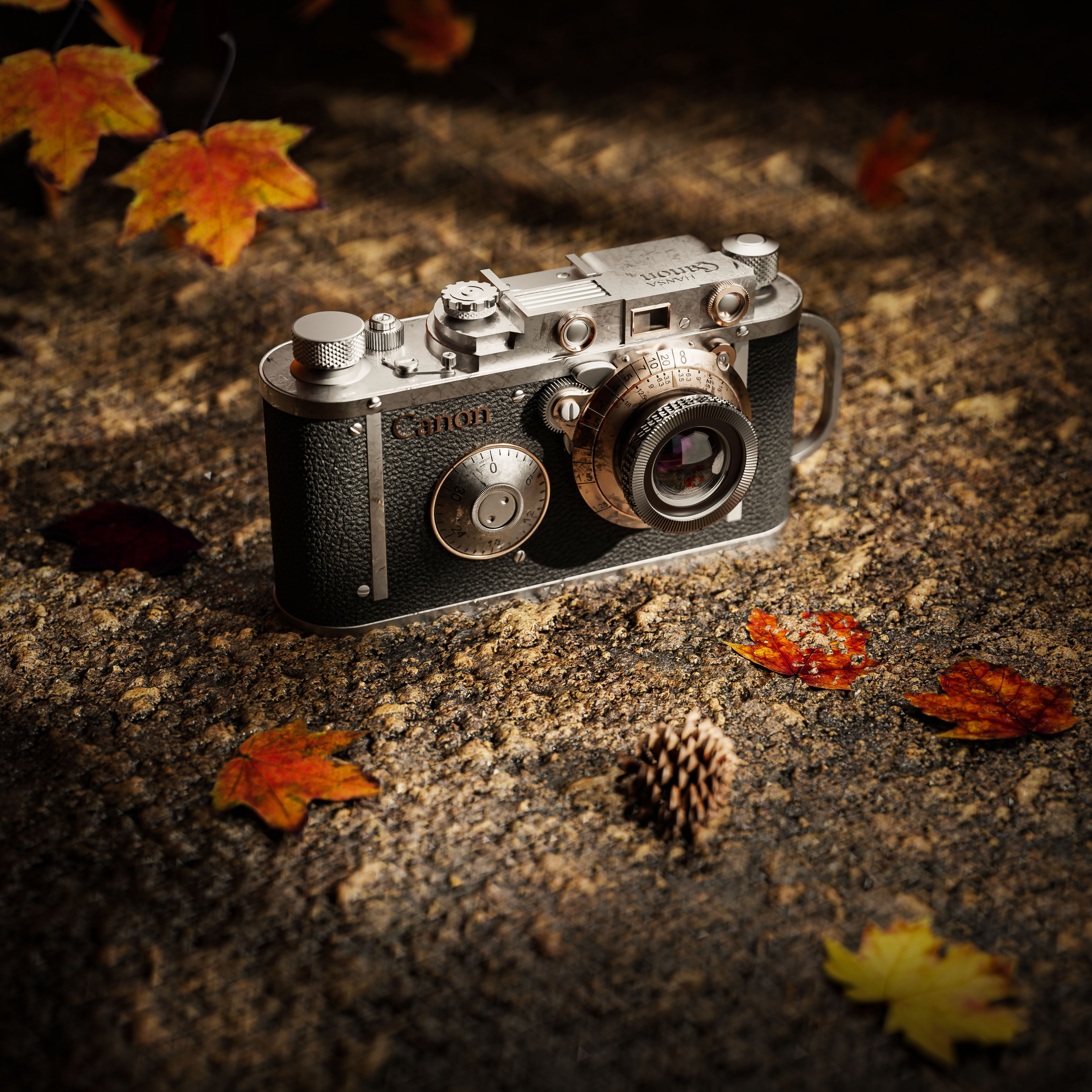 keyshot，kerosene lamp，