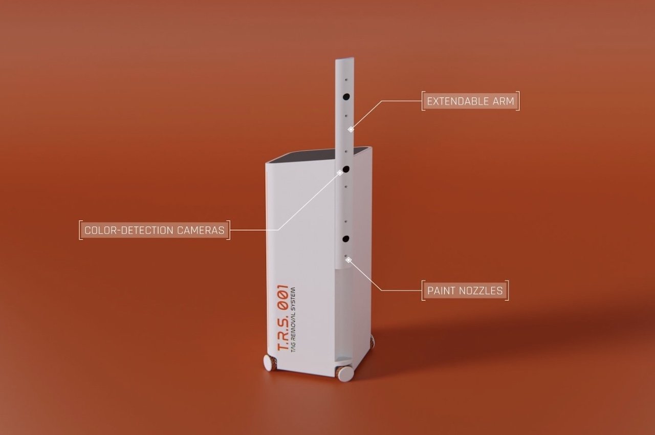robot，TRS001，Graffiti，science and technology，
