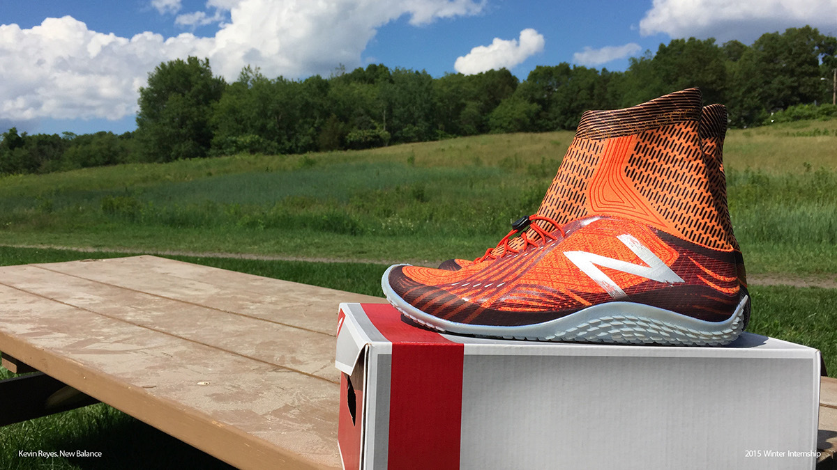 orange，product design，NB Mud Runners，Running shoes，