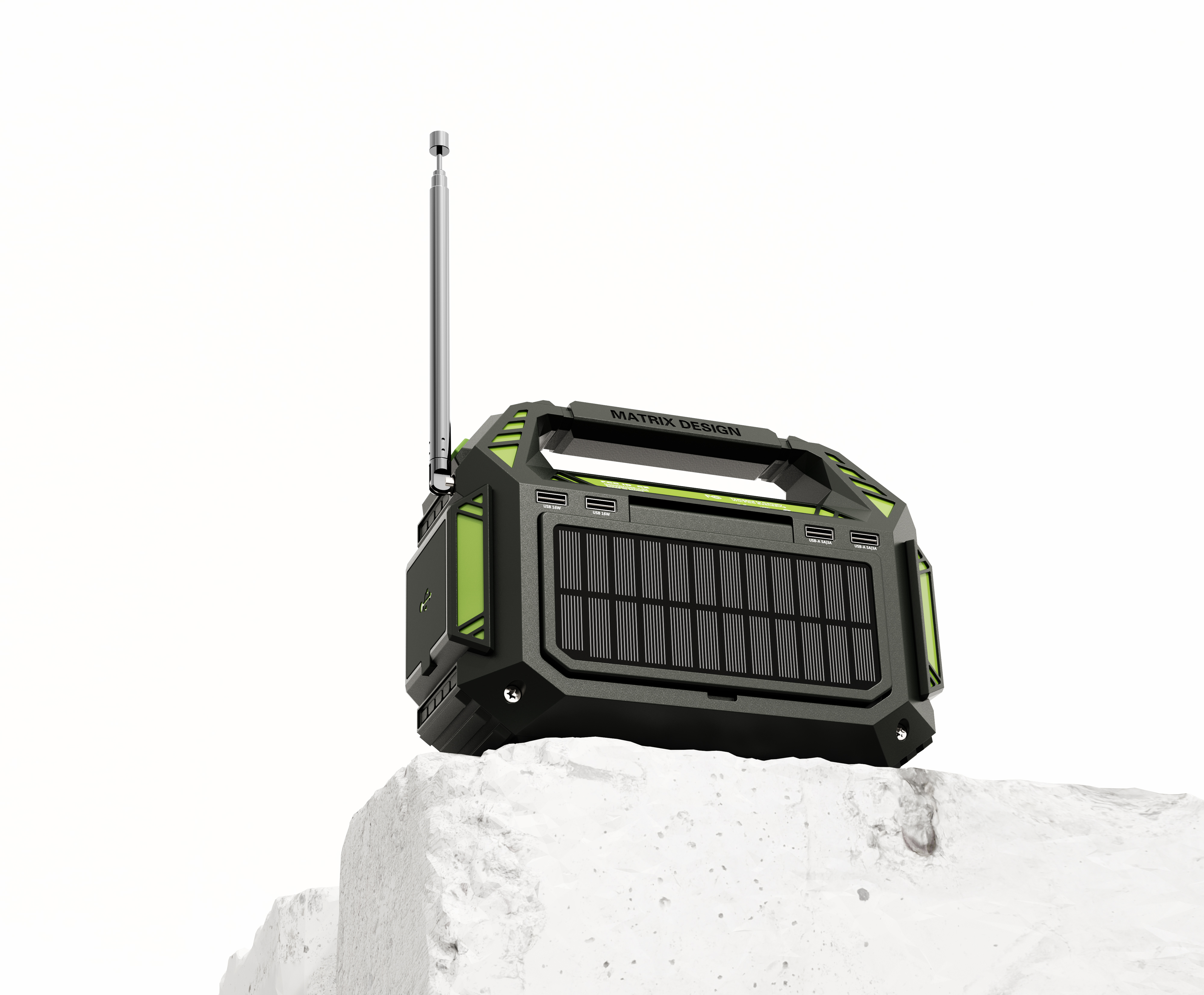 meet an emergency，radio，Disaster prevention，Vehicle mounted inflation pump，