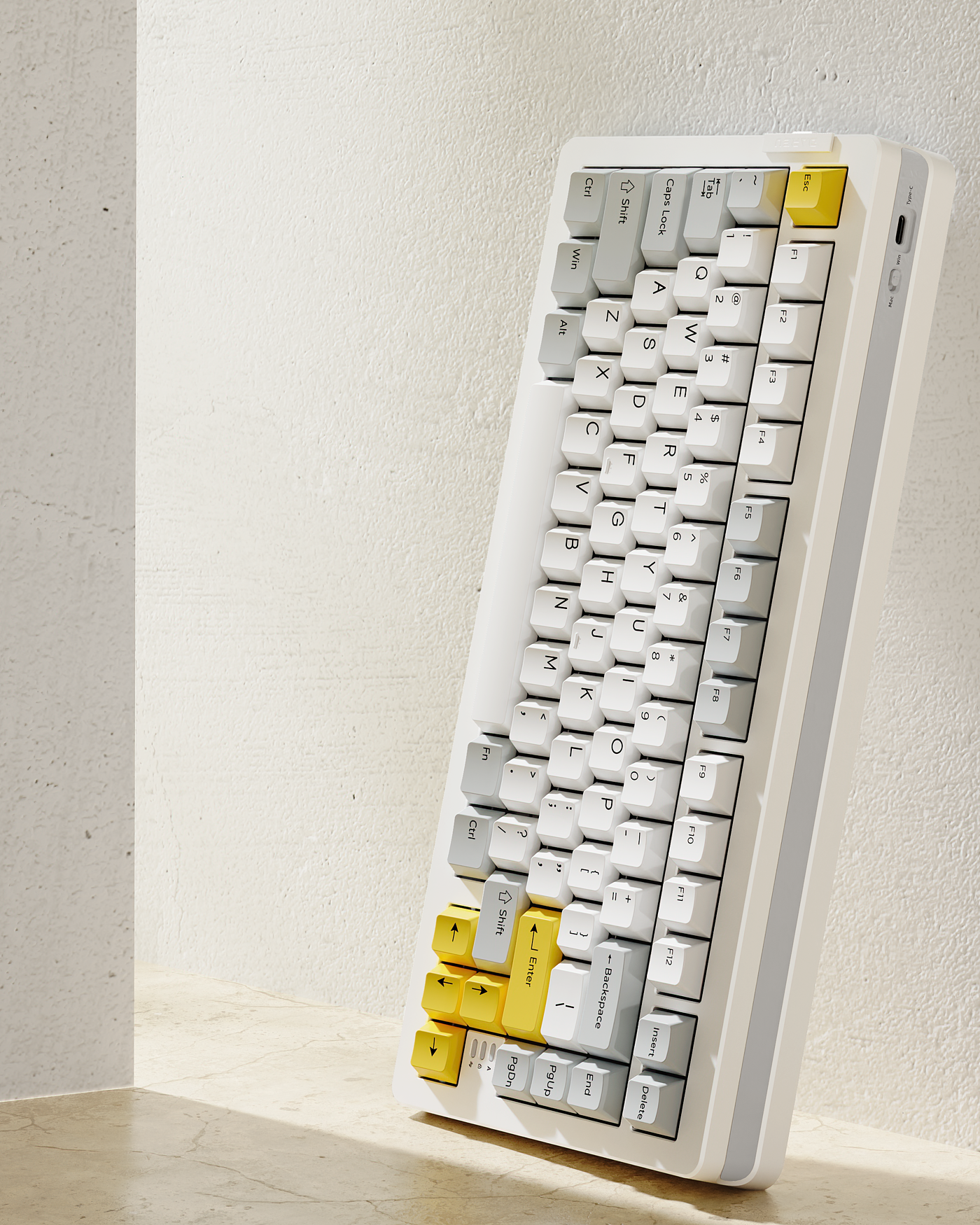Daryou，Mechanical keyboard，transparent，Retro，Mecha，