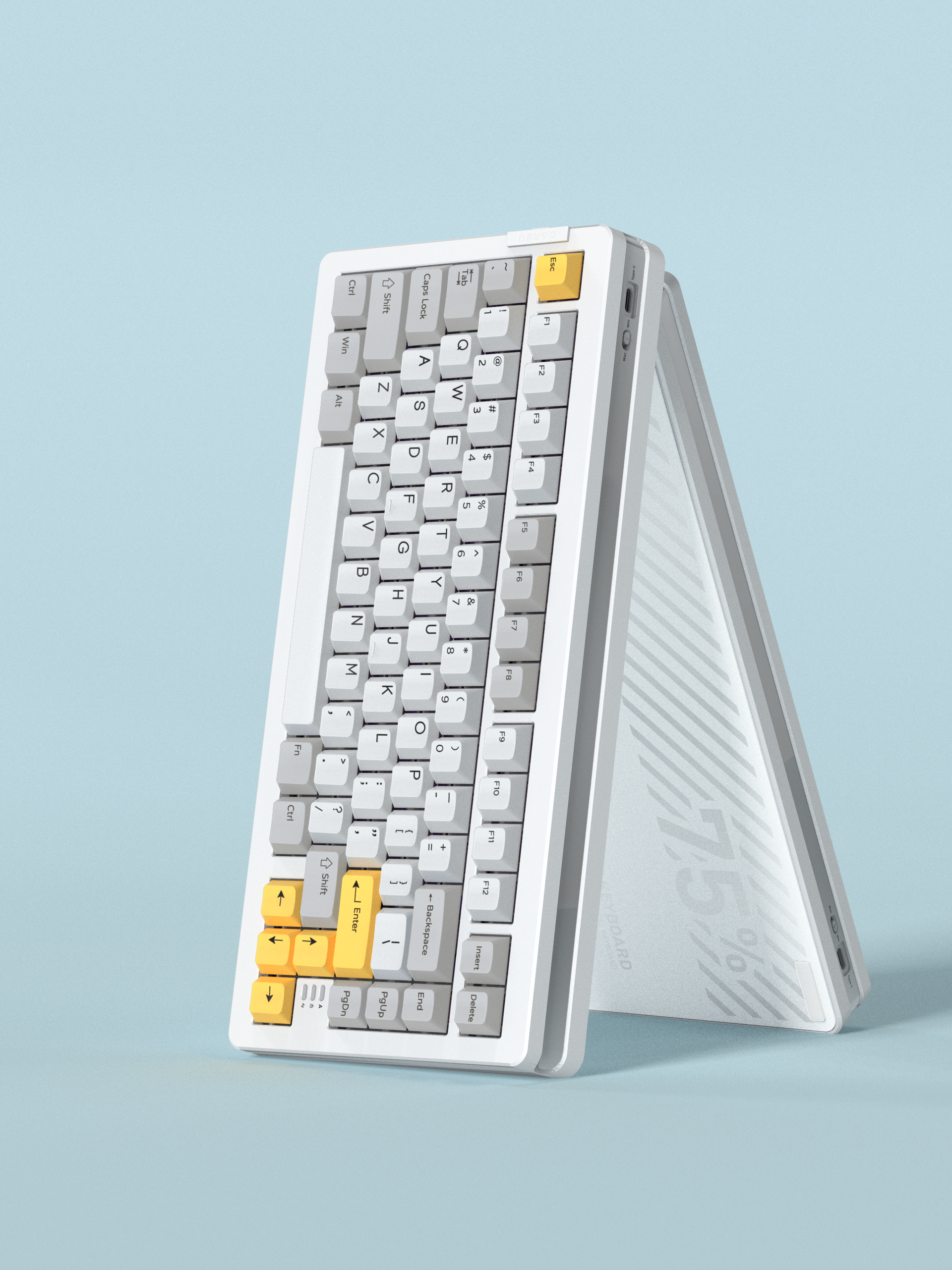 Daryou，Mechanical keyboard，transparent，Retro，Mecha，
