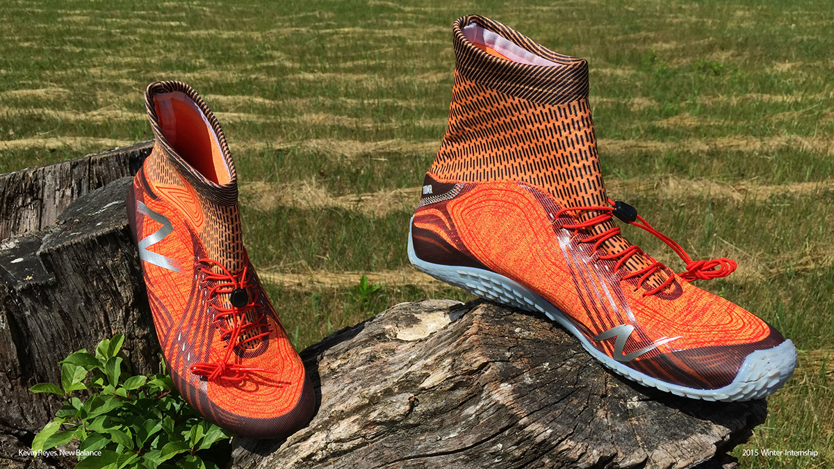 orange，product design，NB Mud Runners，Running shoes，