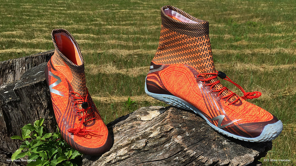 orange，product design，NB Mud Runners，Running shoes，