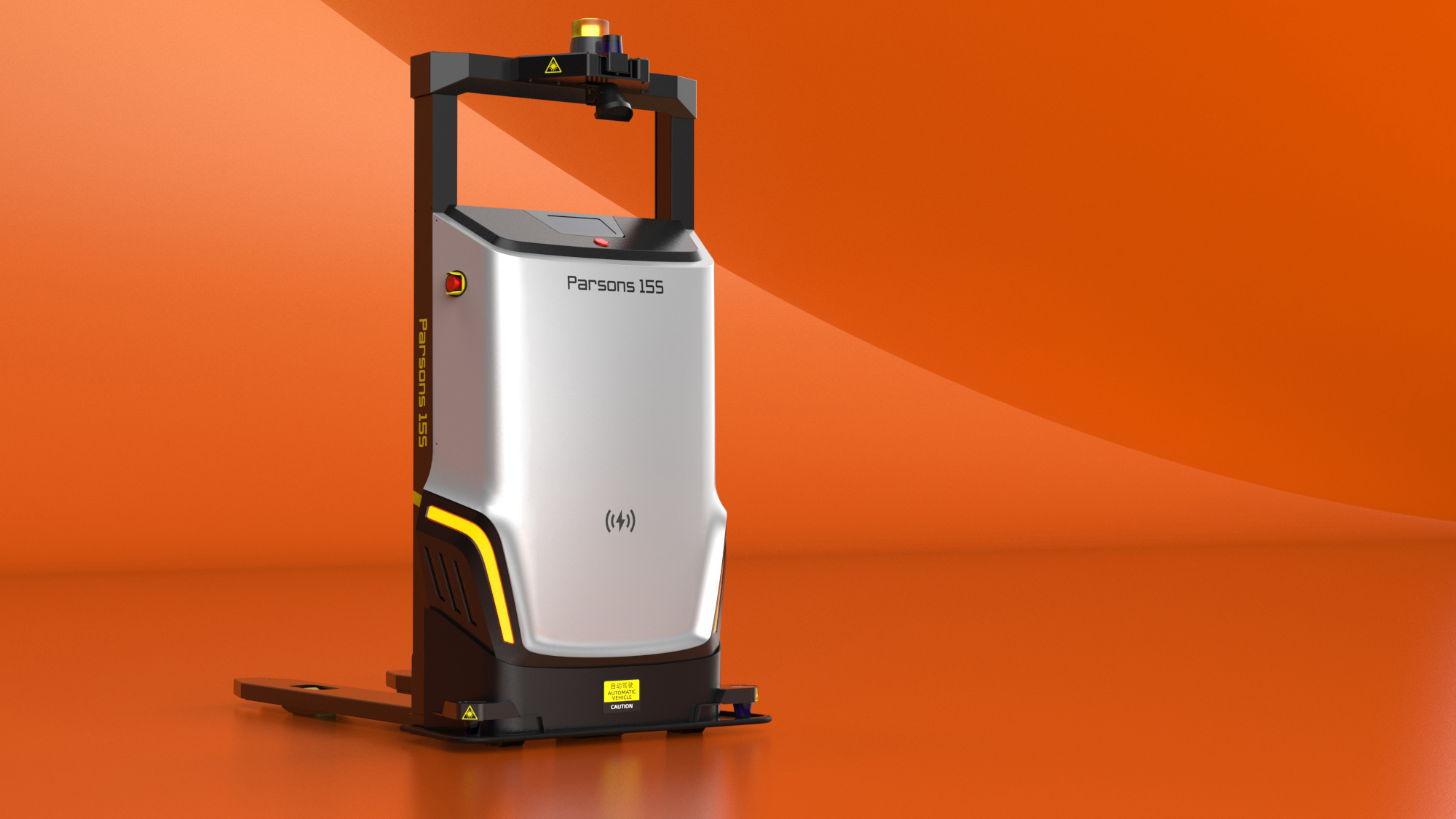 agv，Forklift，Appearance design，