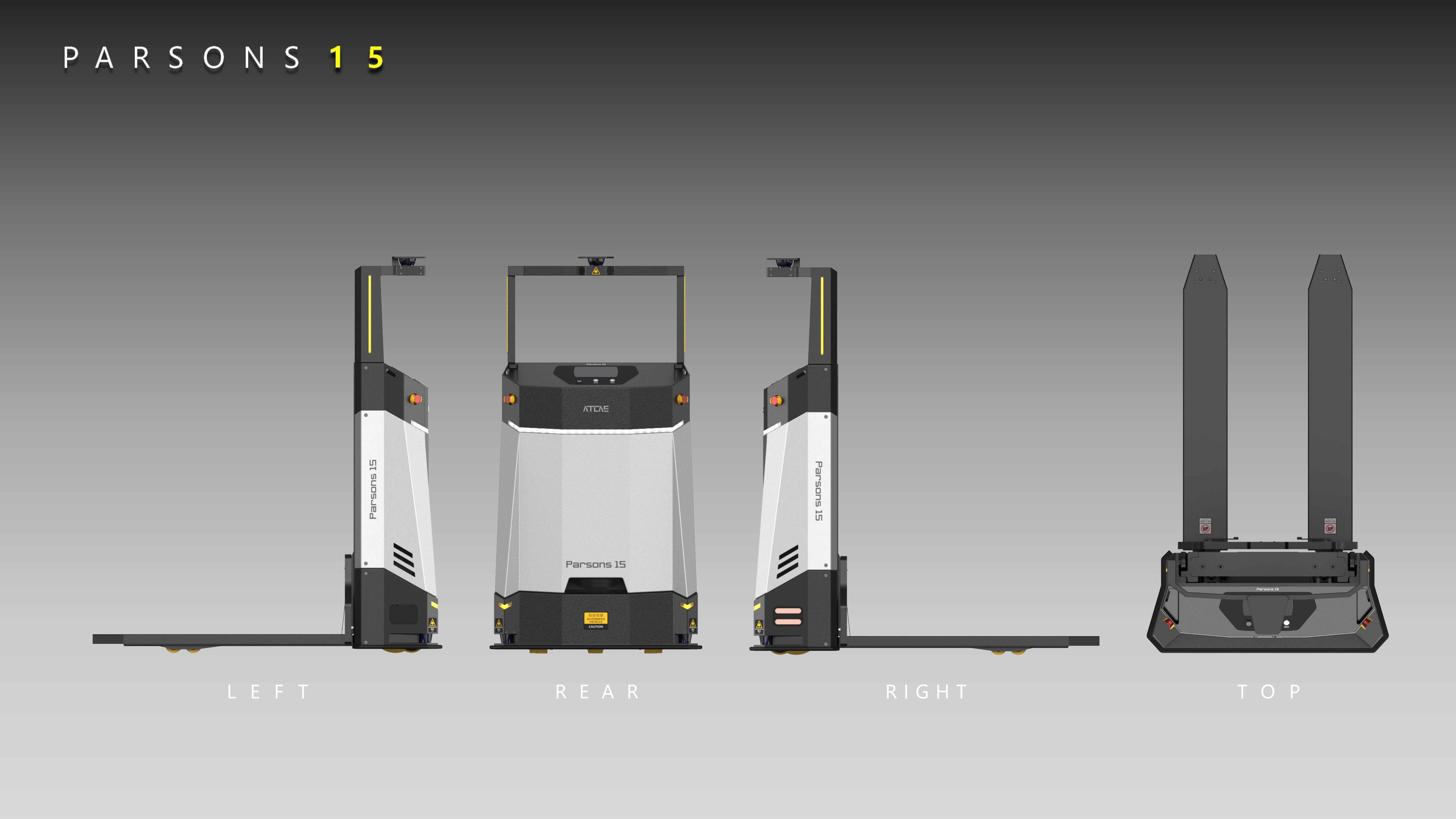 Forklift，Industry 4.0，agv，Appearance design，