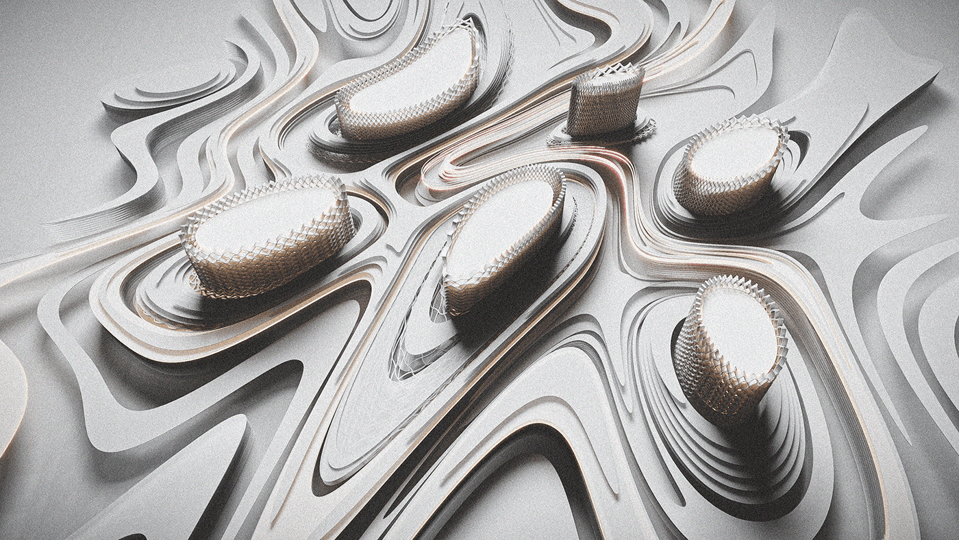 number，Art，Architecture，concept，Metaverse，3d，cgi，urban design ，