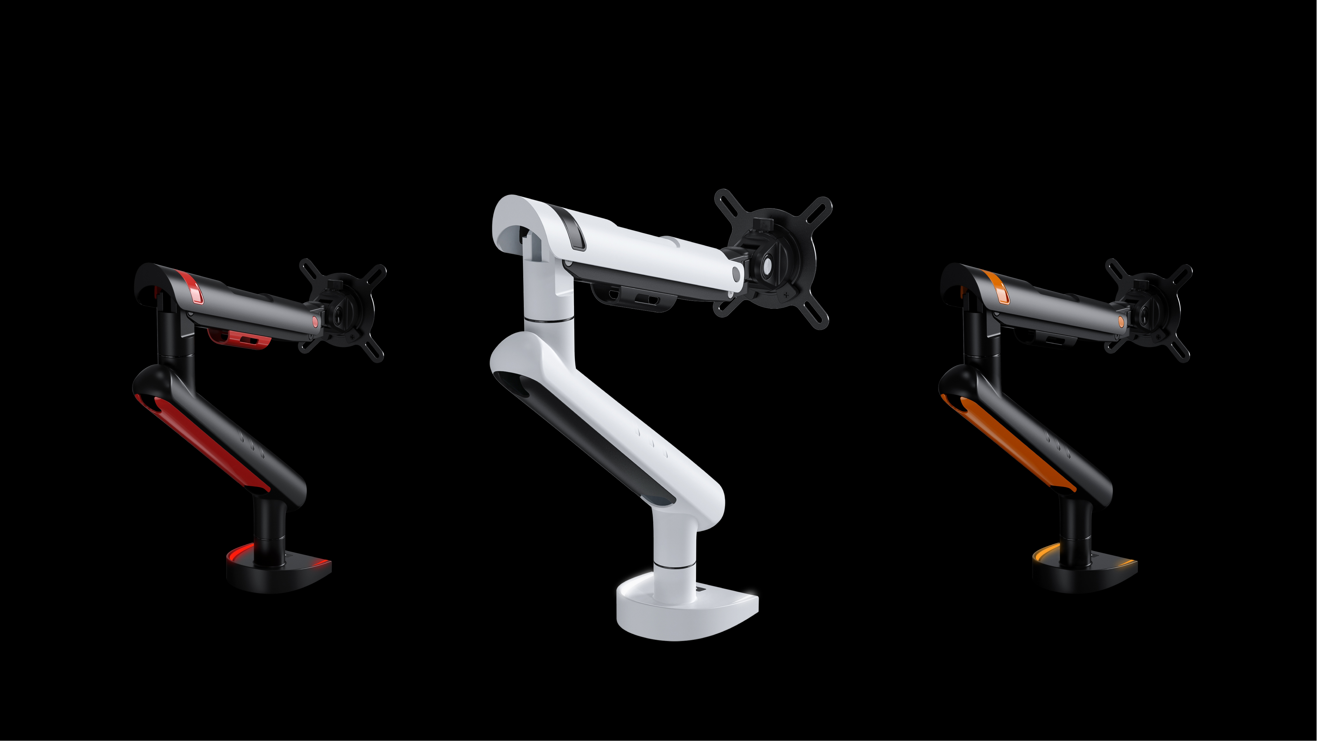 Display bracket，E-sports，lighting，industrial design，Cool，