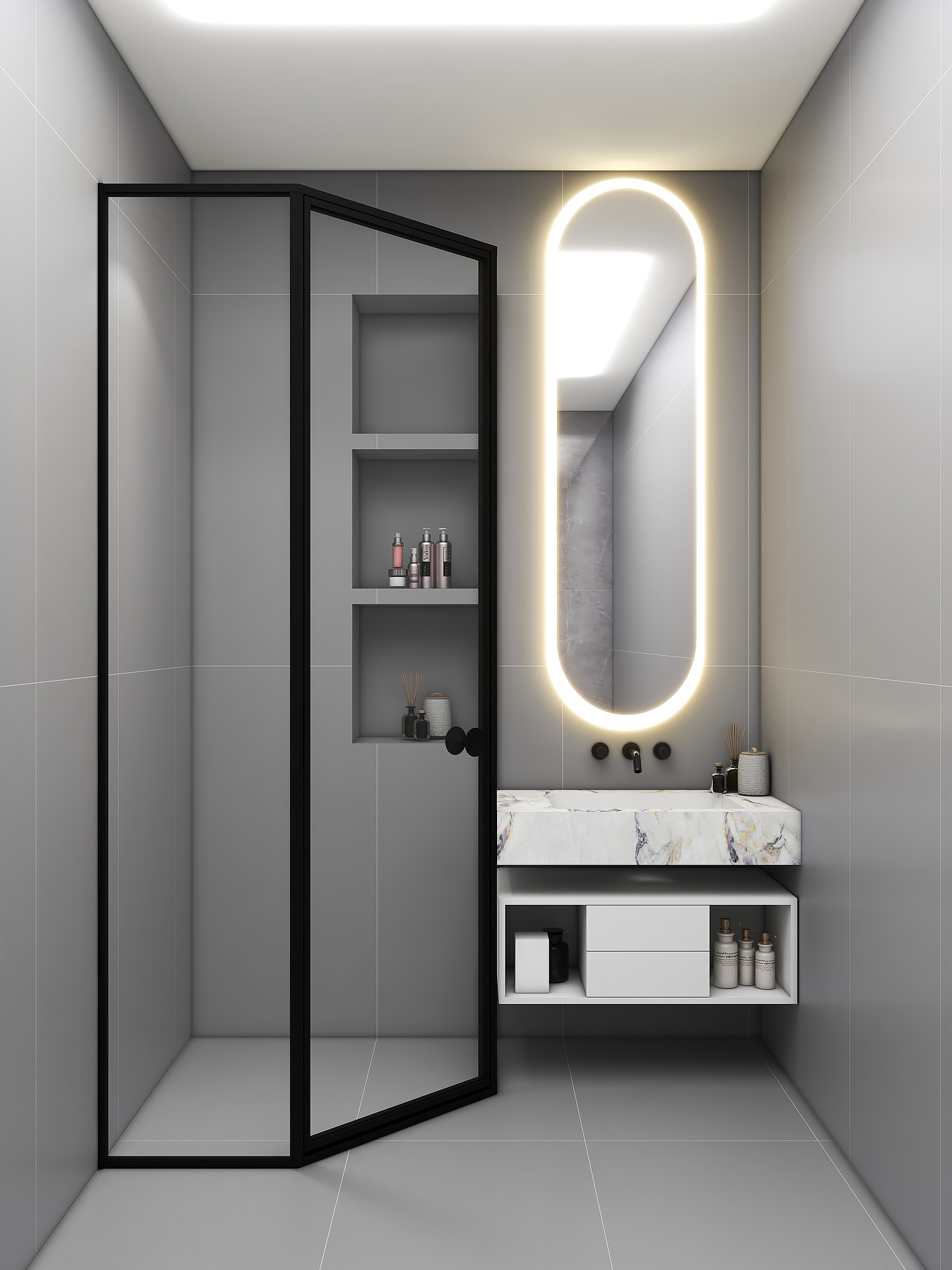 Stainless steel whole house customization-bathroom series，