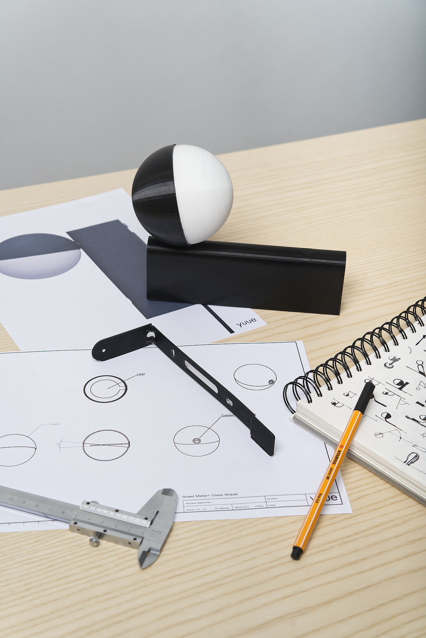 Desk lamp，Wall lamp，product design，Appearance design，exquisite，