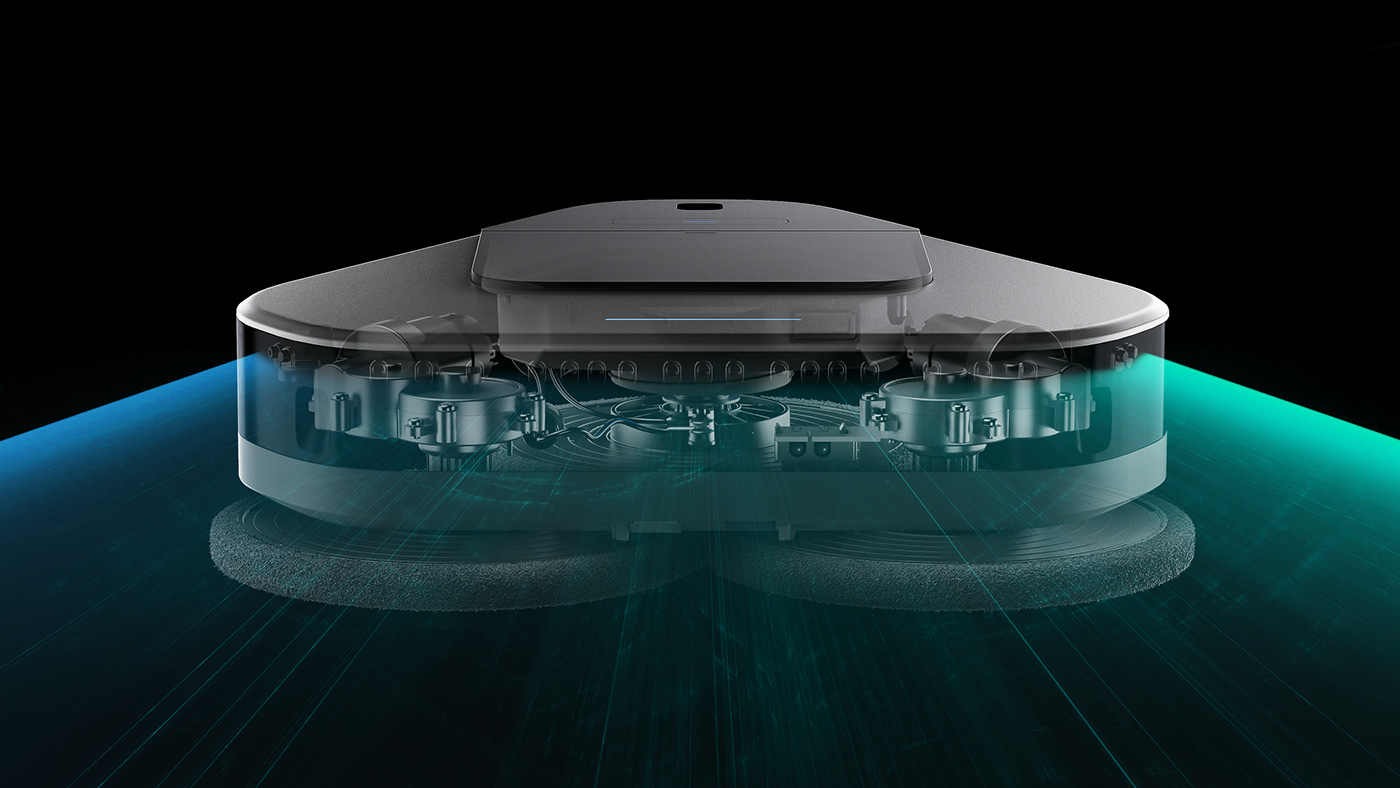 intelligence，product design，Appearance design，Mopping robot，